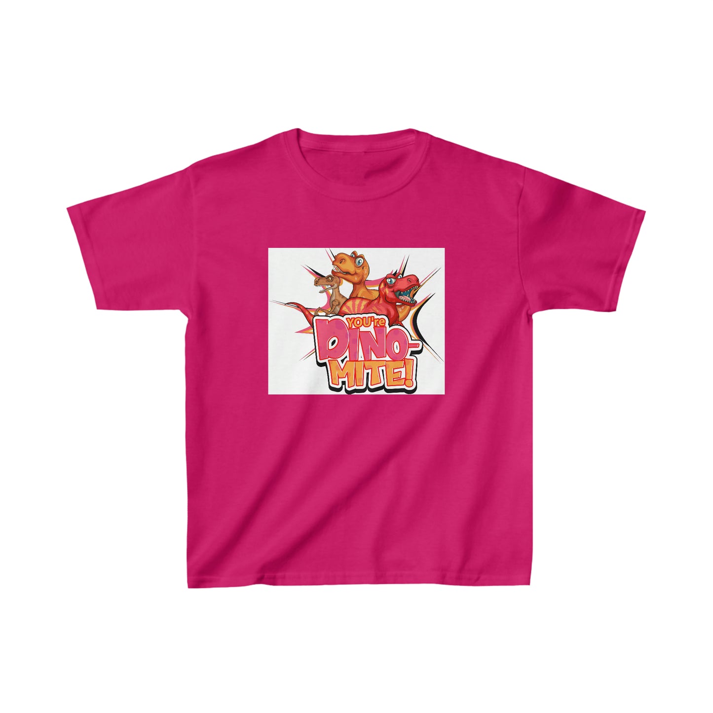 Camiseta juvenil de dinosaurios Dino Mite ¡Luce fabulosa!