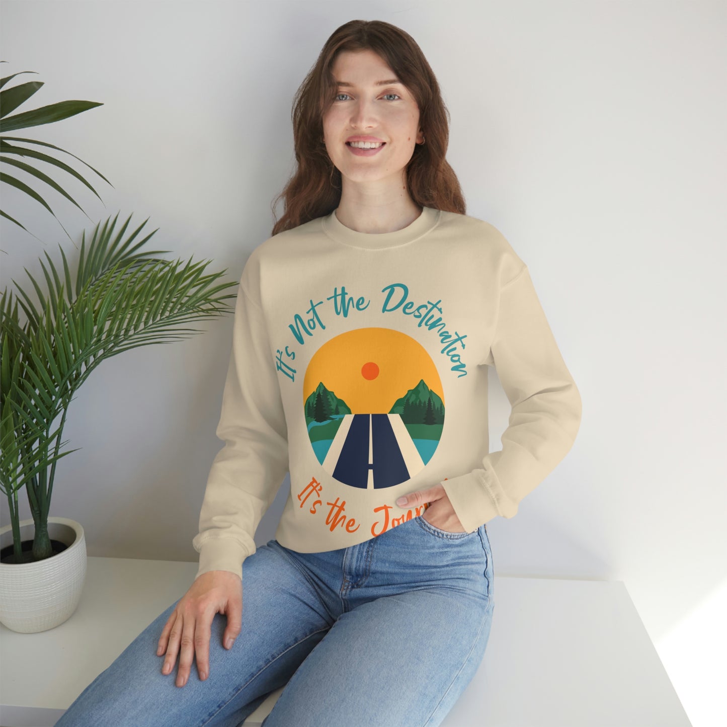 Sweat-shirt ras du cou Destination Journey