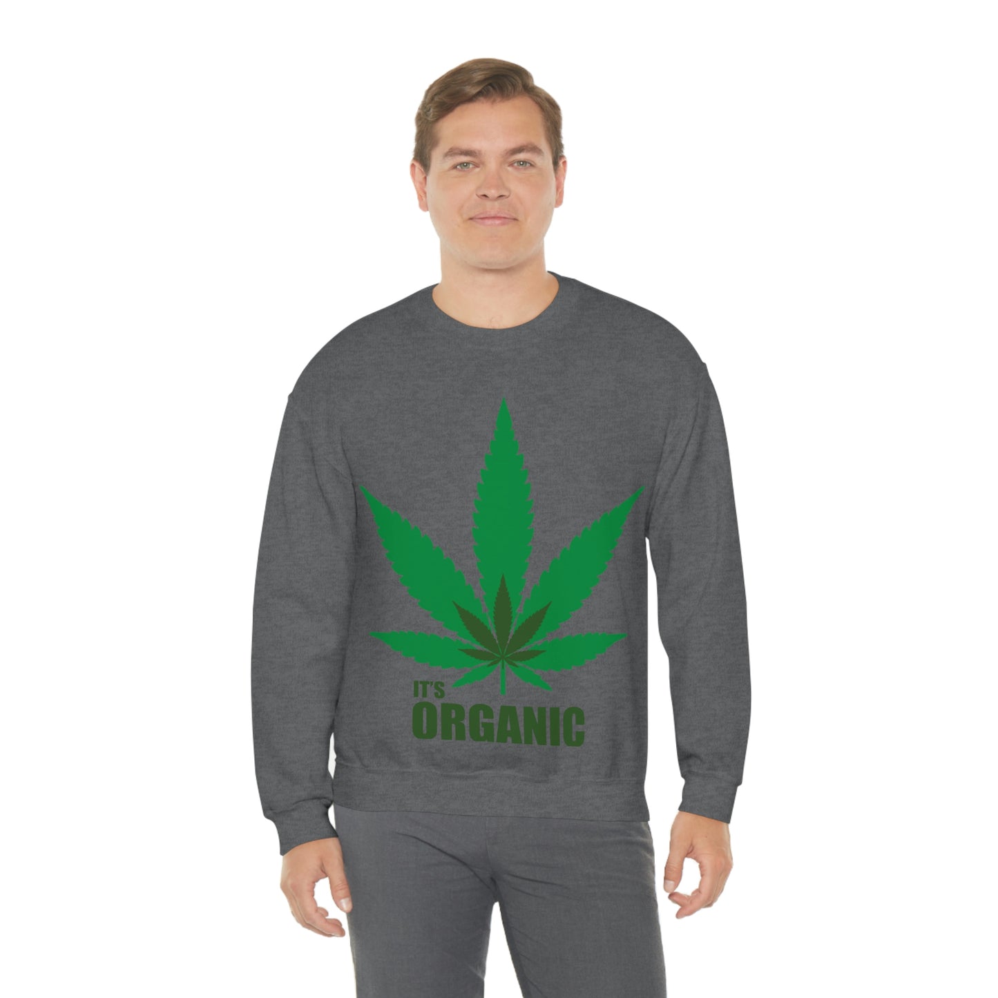 Sudadera Es Hoja Verde Orgánica ¡Vamos a una fiesta!