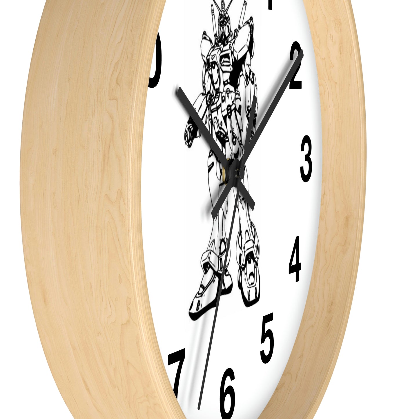 Reloj de pared con diseño de cómic Johny Doomsday. ¡Un fantástico regalo para niños!