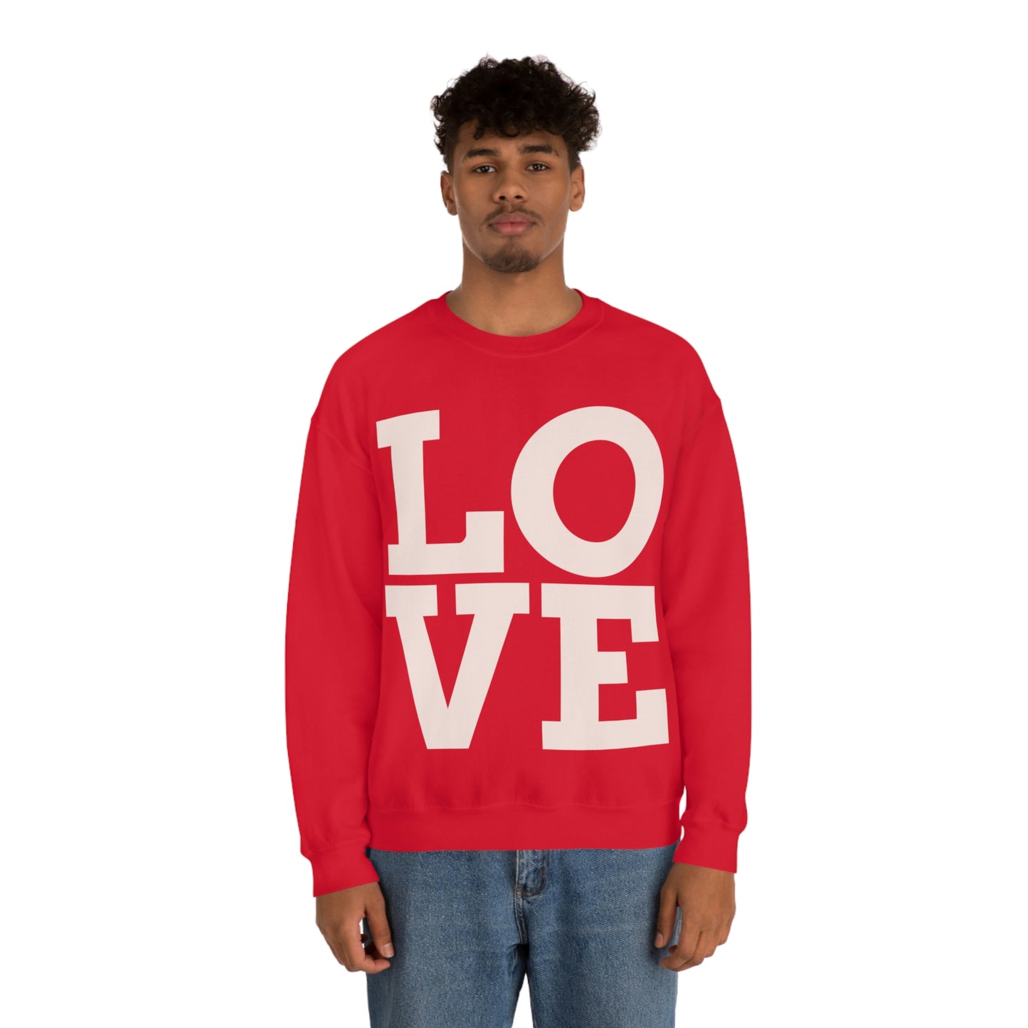 Sweat-shirt ras du cou LOVE J'adore mon sweat-shirt !