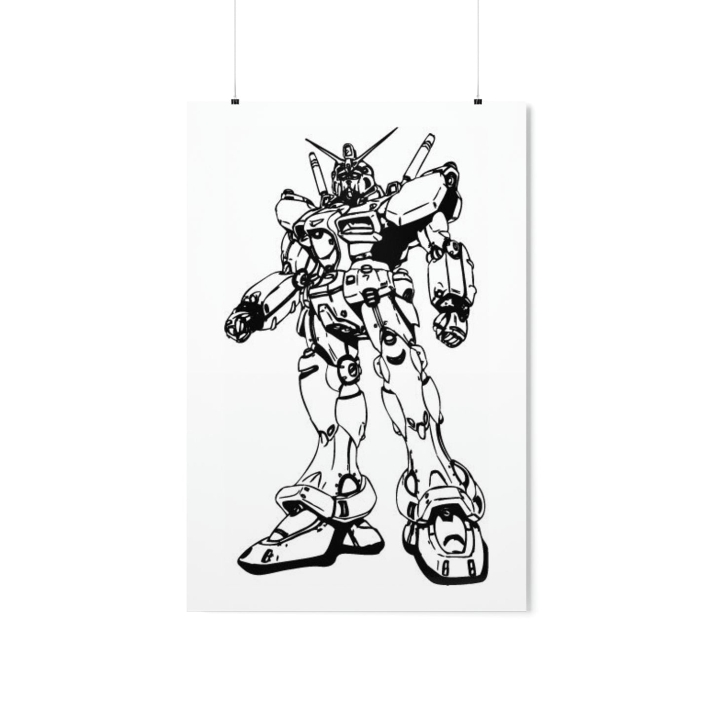 Figuras de acción en pósteres verticales mate de primera calidad, ideales como regalo de cumpleaños para la habitación de los niños.