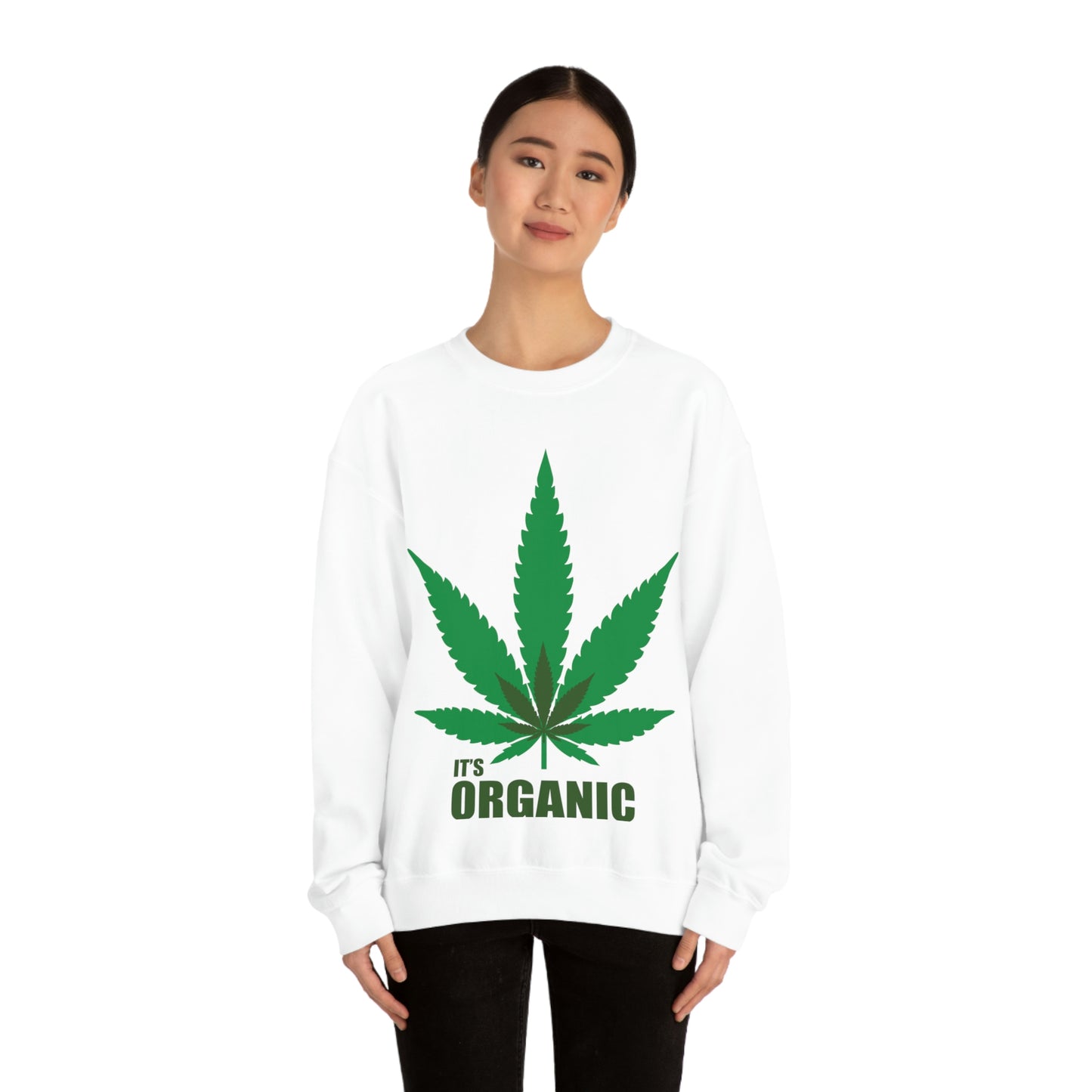 Sudadera Es Hoja Verde Orgánica ¡Vamos a una fiesta!