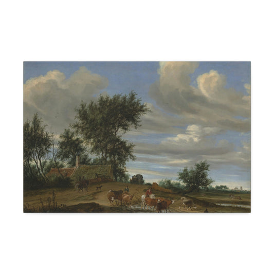Countryside. Canvas. The Metropolitan Museum of Art in New York. This Art will magnificent in every room of your home and business. Would make such a wonderful Gift!
