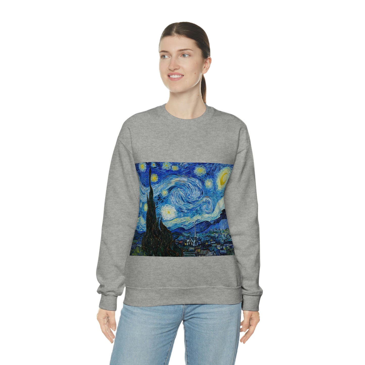 Sudadera de Vincent van Gogh con la noche estrellada Shookie Mookie