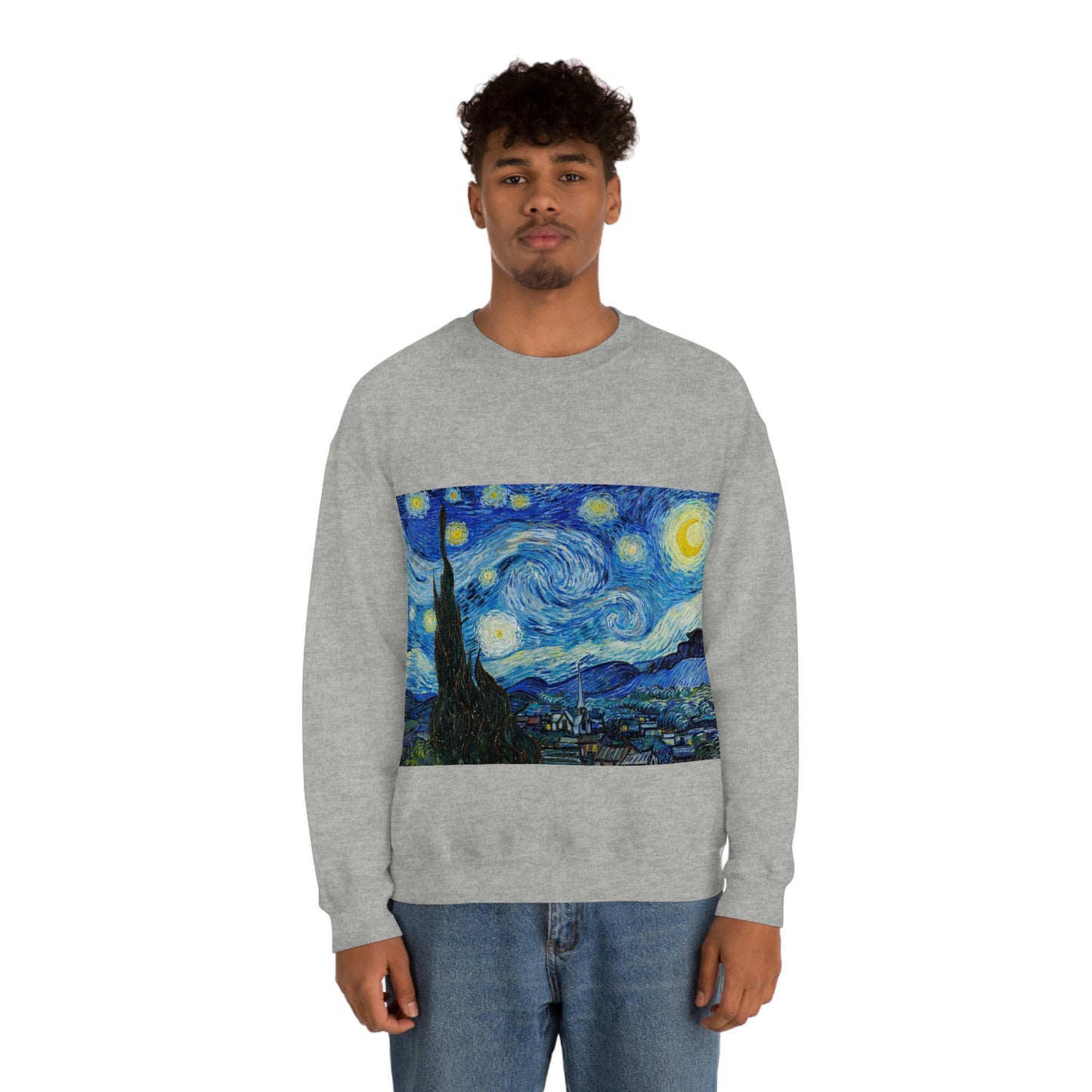 Sudadera de Vincent van Gogh con la noche estrellada Shookie Mookie