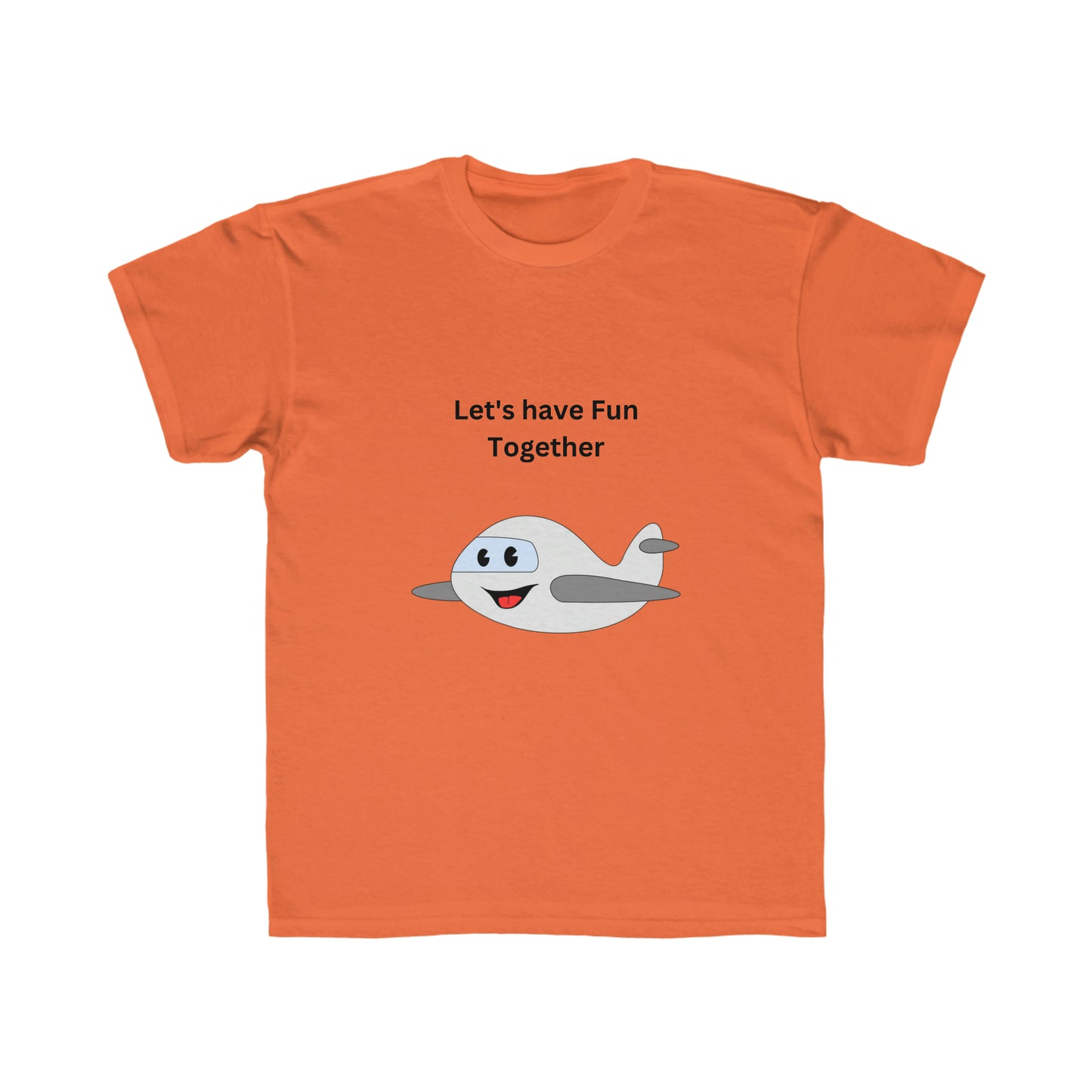 T-shirt Jeunesse Avion Je veux ce T-shirt pour mon anniversaire !