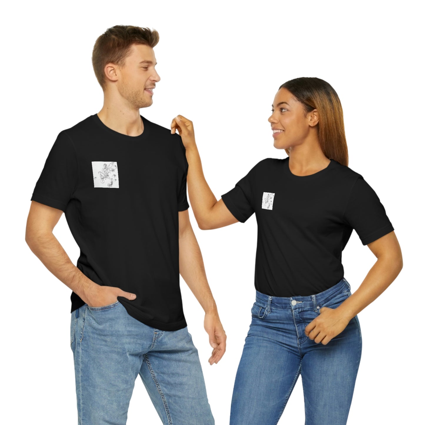 Camiseta unisex de manga corta con texto en inglés "Bruja Brew Happiness", regalo de cumpleaños y aniversario