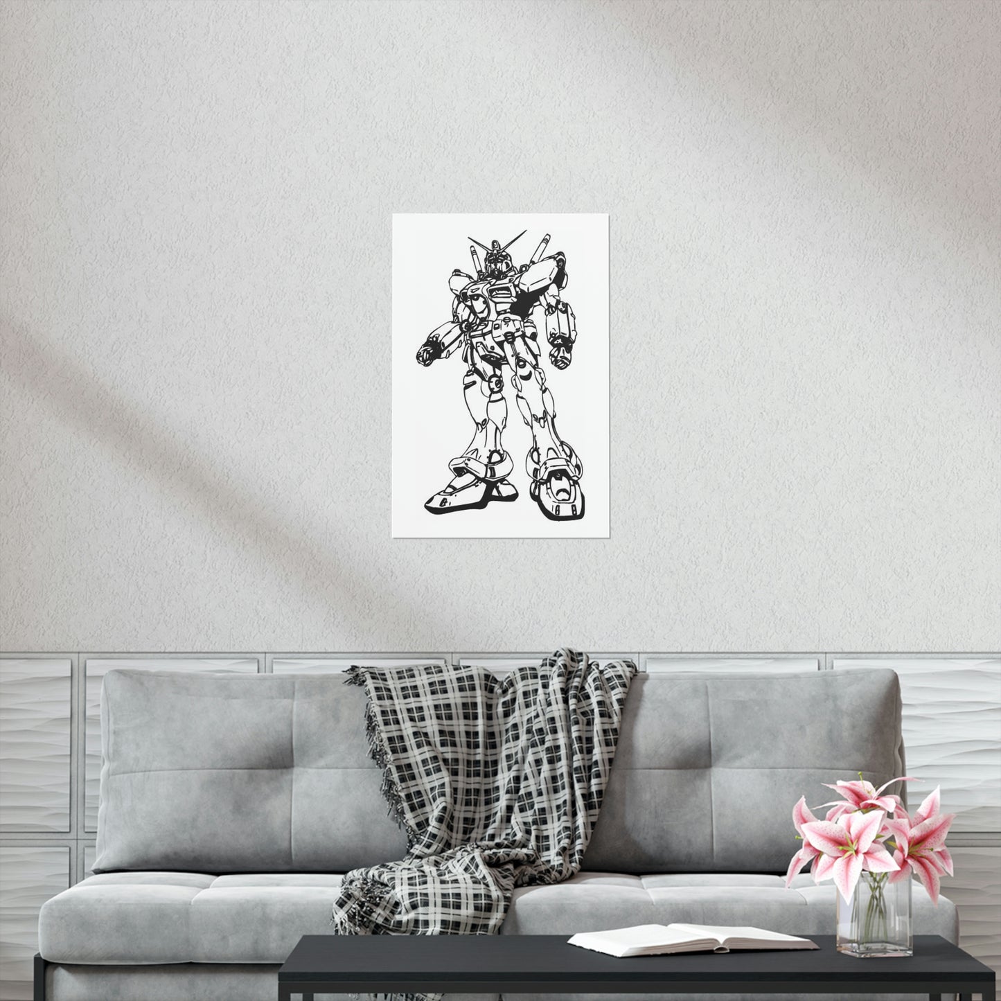 Figuras de acción en pósteres verticales mate de primera calidad, ideales como regalo de cumpleaños para la habitación de los niños.