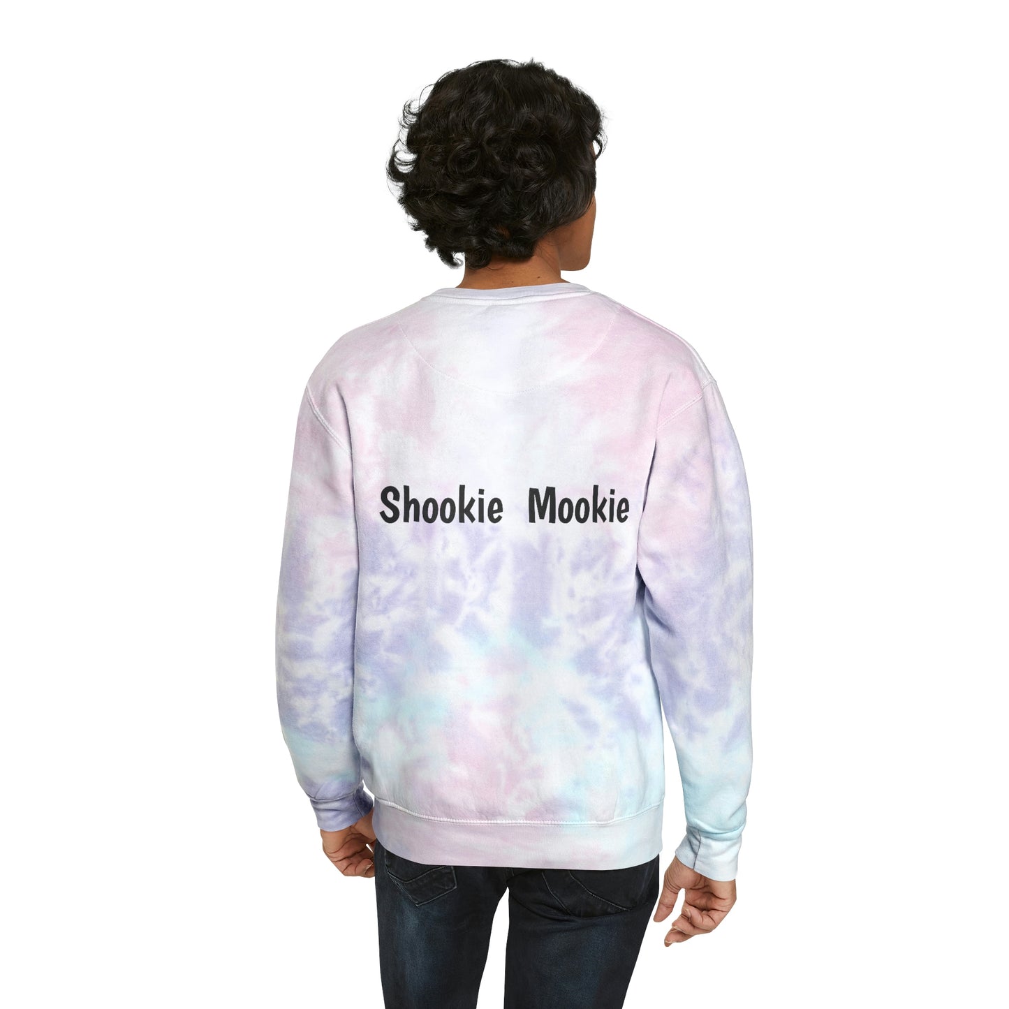 Throttle of Motorcycle Unisex Tie-Dye Sweatshirt