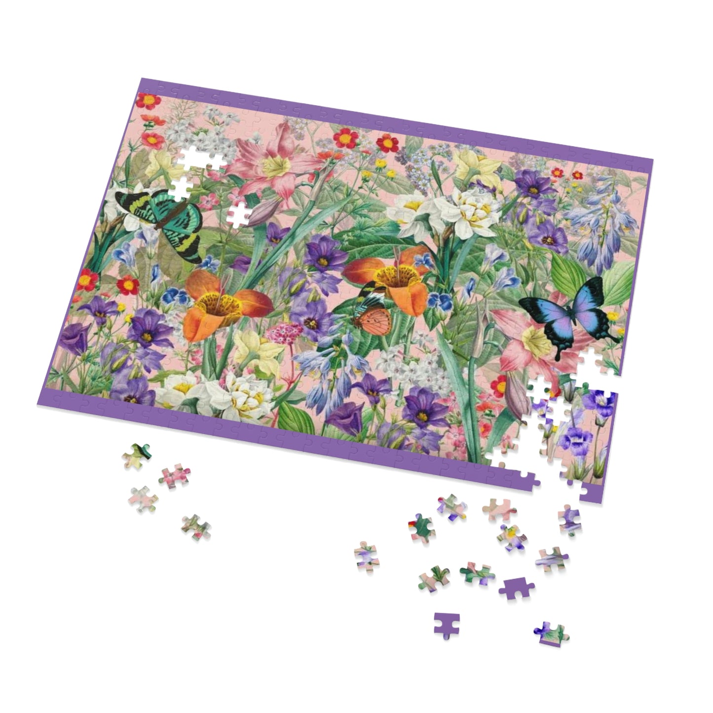 Butterfly Flower Garden Jigsaw Puzzle I Love Games!