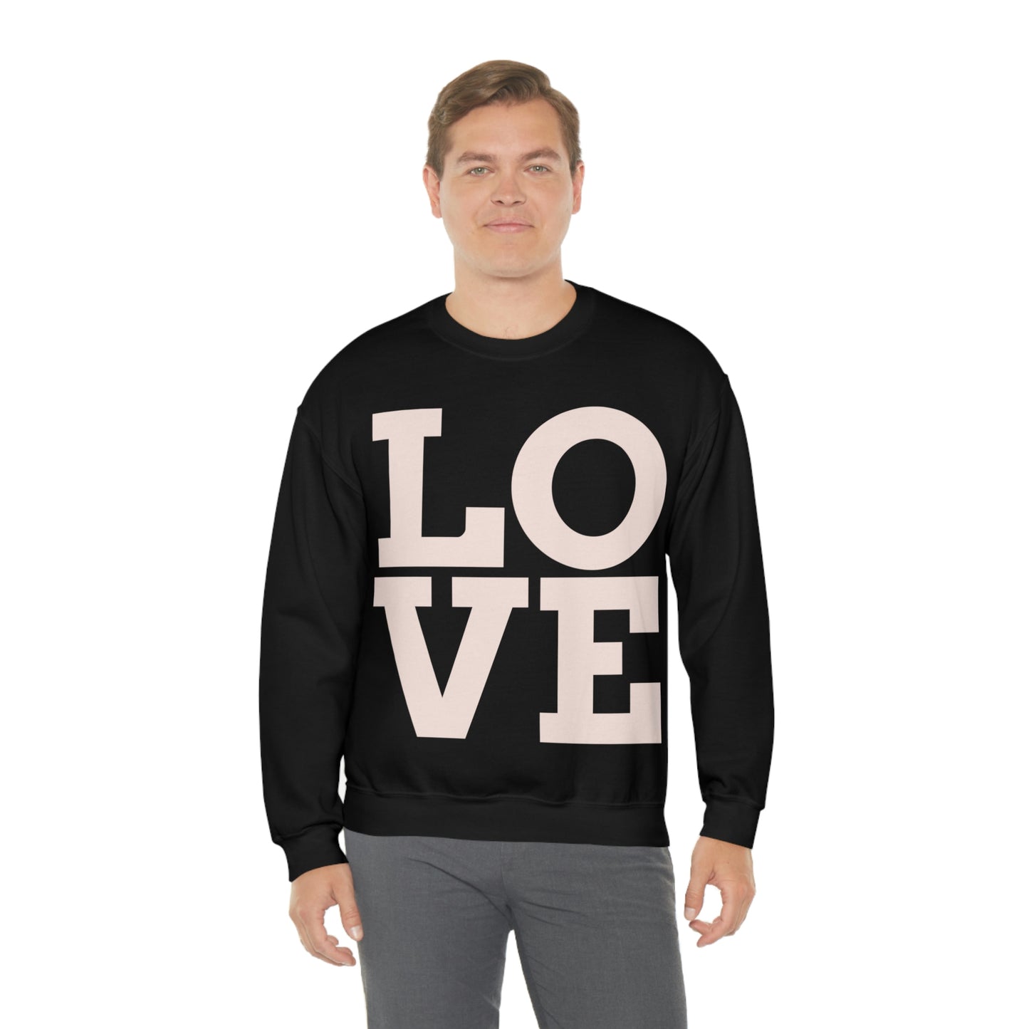 Sweat-shirt ras du cou LOVE J'adore mon sweat-shirt !