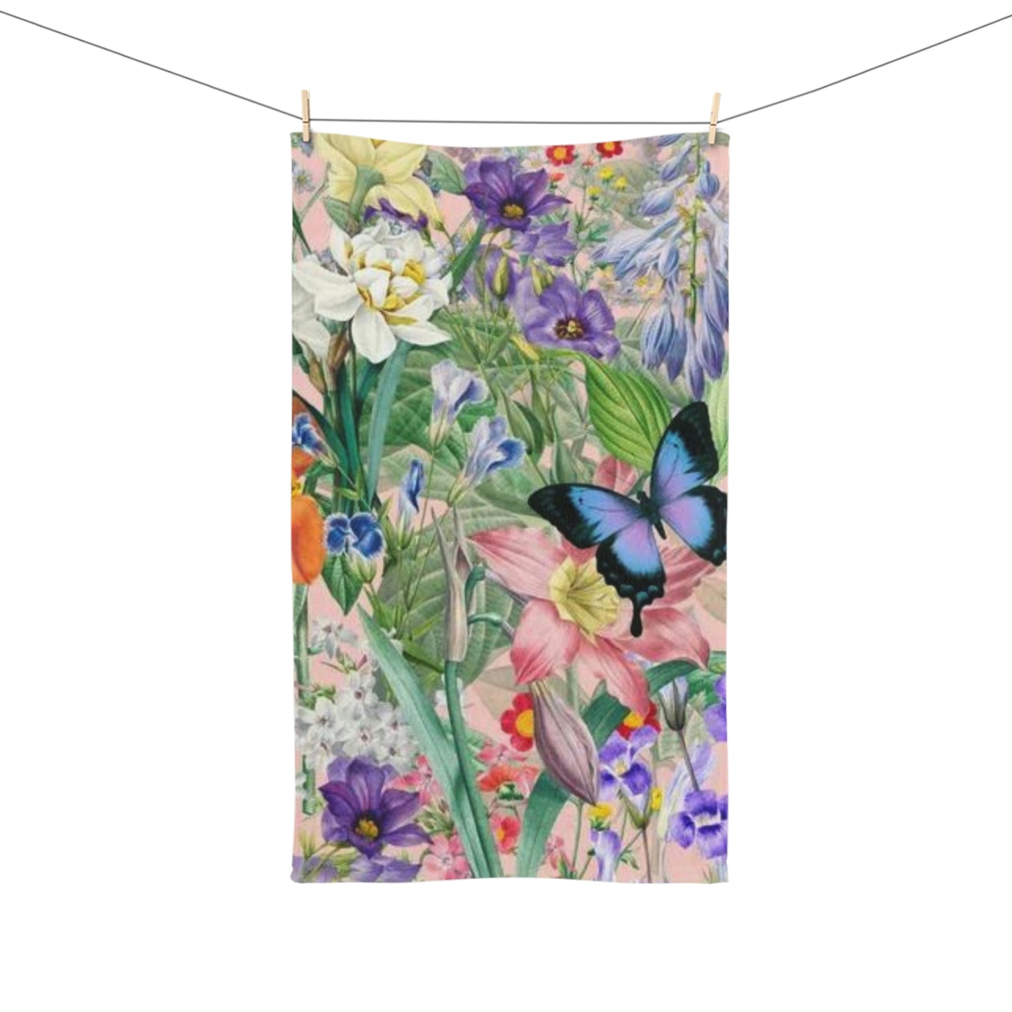 Butterfly Flower Garden Hand Towel Matching Sets! Great Gifts!