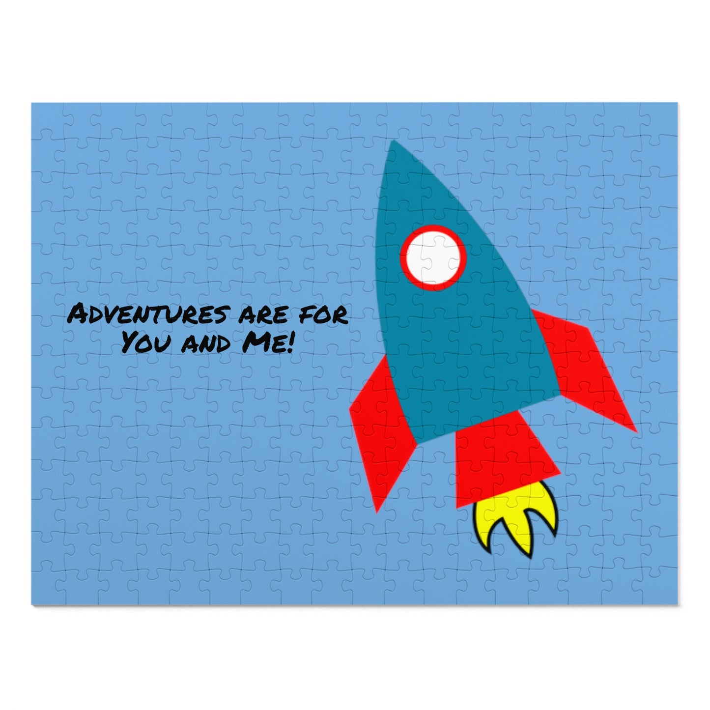 Rocket Jigsaw Puzzle I Love Games!