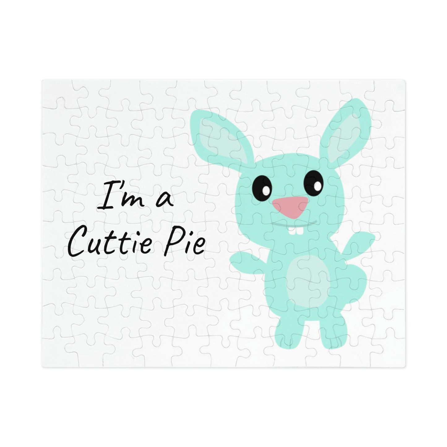 Rabbit I'm a Cuttie Pie Jigsaw Puzzle I Love Games!