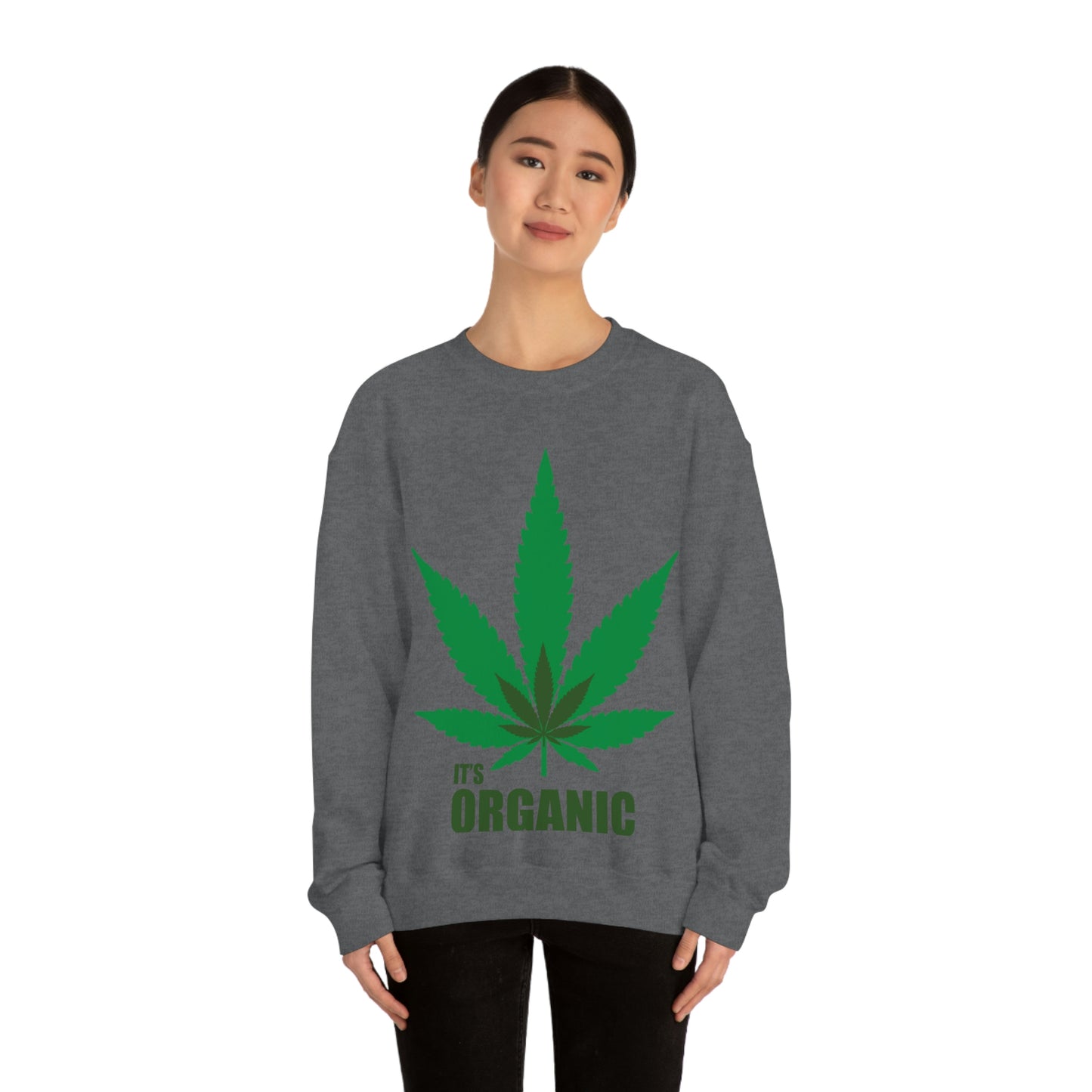Sudadera Es Hoja Verde Orgánica ¡Vamos a una fiesta!