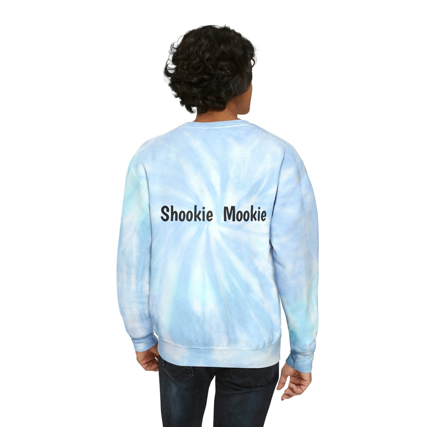 Throttle of Motorcycle Unisex Tie-Dye Sweatshirt
