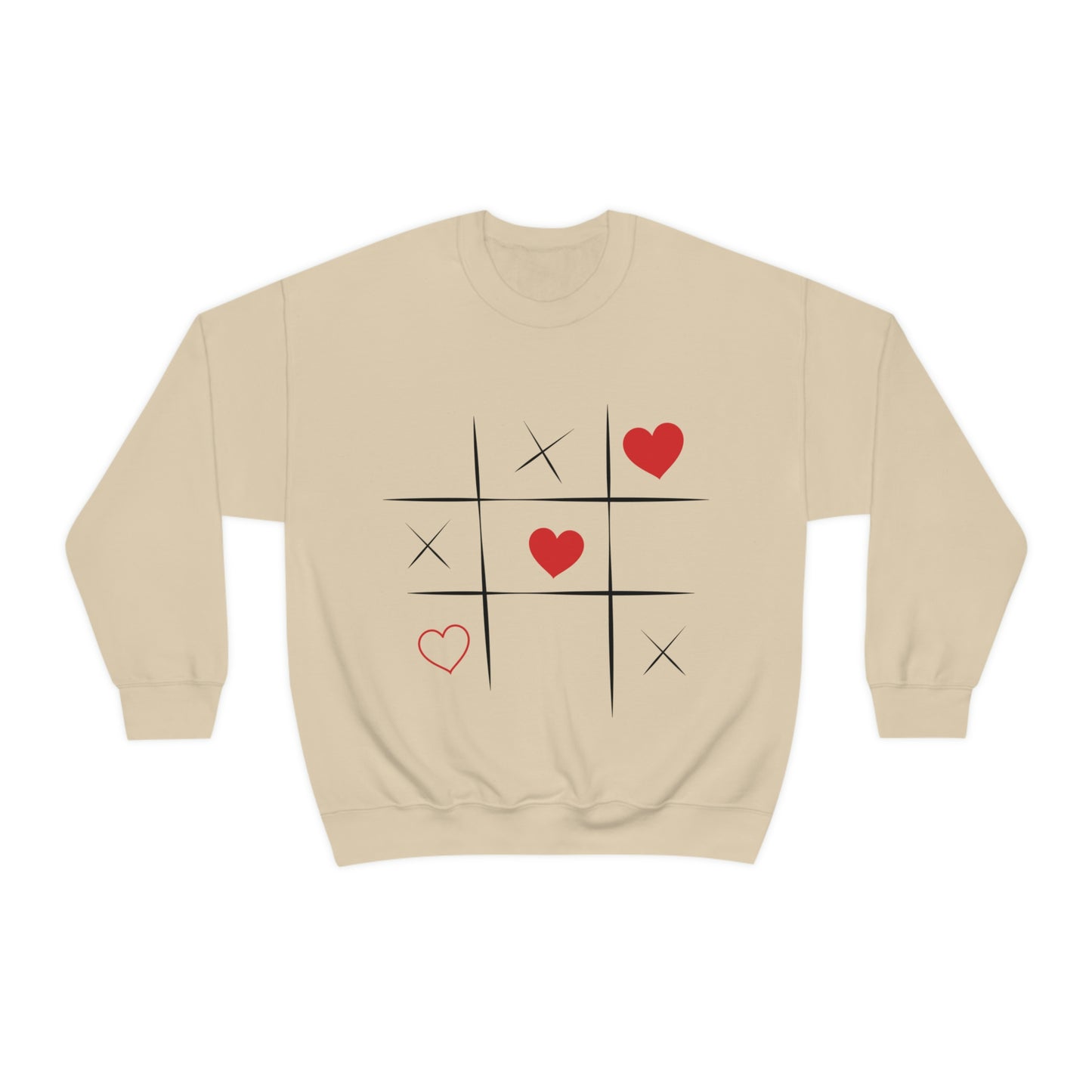 Sweat-shirt ras du cou Tic Tac Toe Ma fille adorerait ce sweat-shirt !