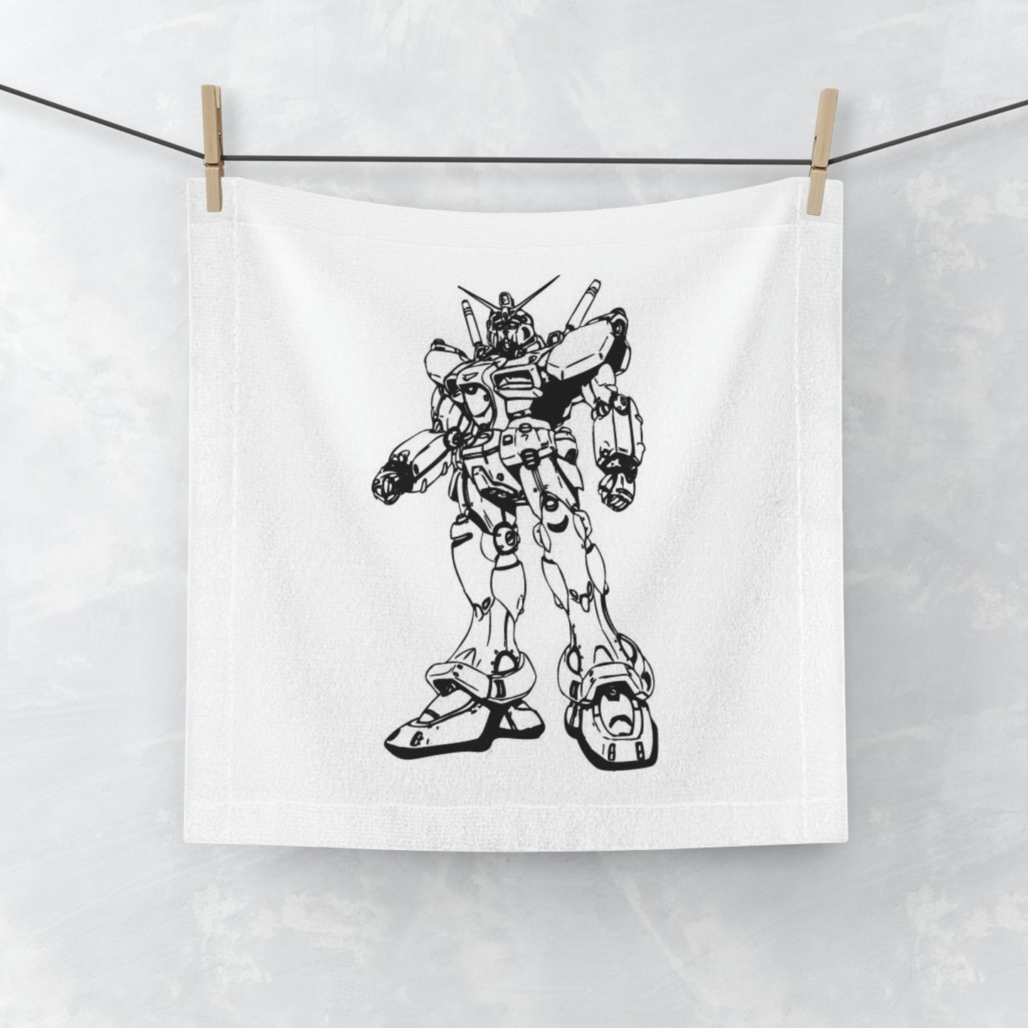 ¡Toalla facial con diseño de cómic Johny Doomsday, impecable!