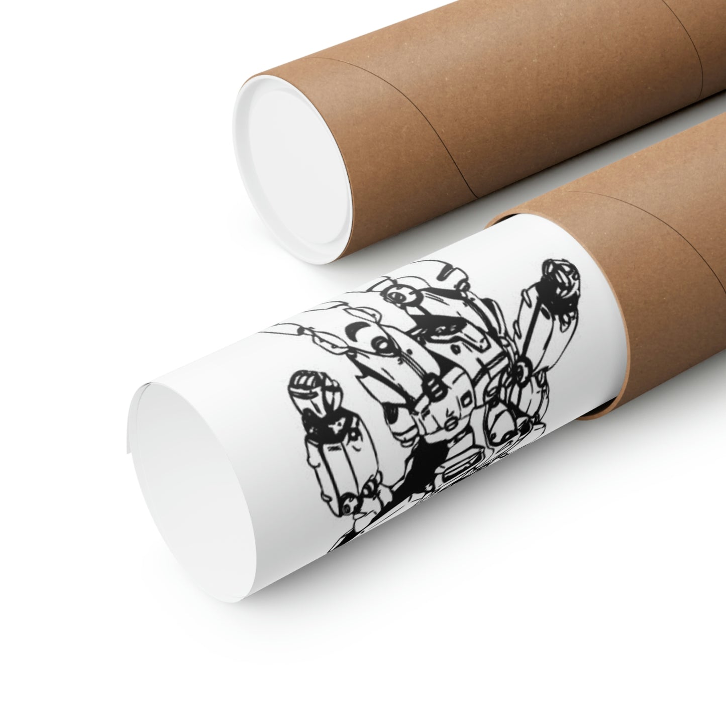 Figuras de acción en pósteres verticales mate de primera calidad, ideales como regalo de cumpleaños para la habitación de los niños.