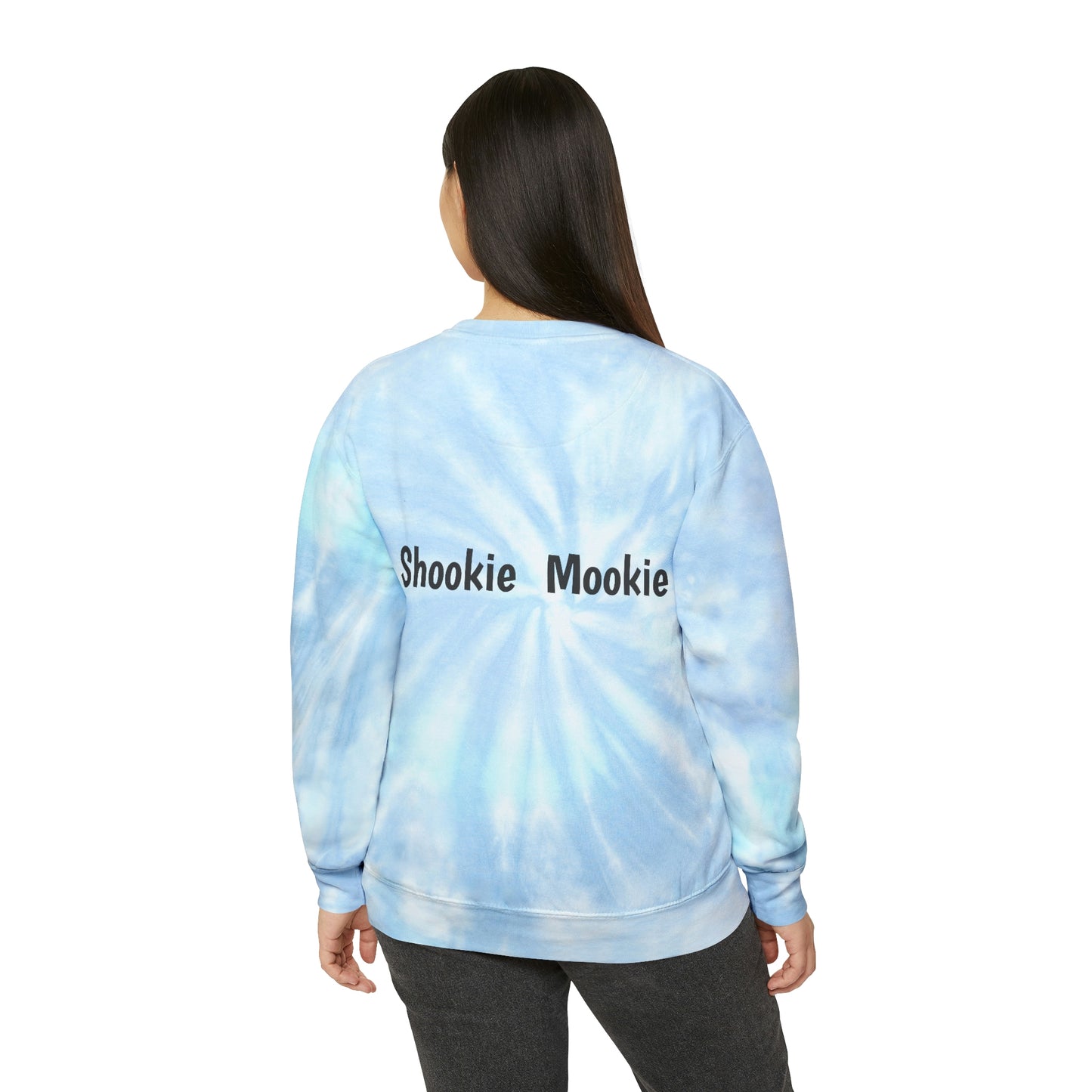 Throttle of Motorcycle Unisex Tie-Dye Sweatshirt