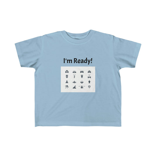 I'm Ready Kid's T-shirt Looking Cute at the Playground School