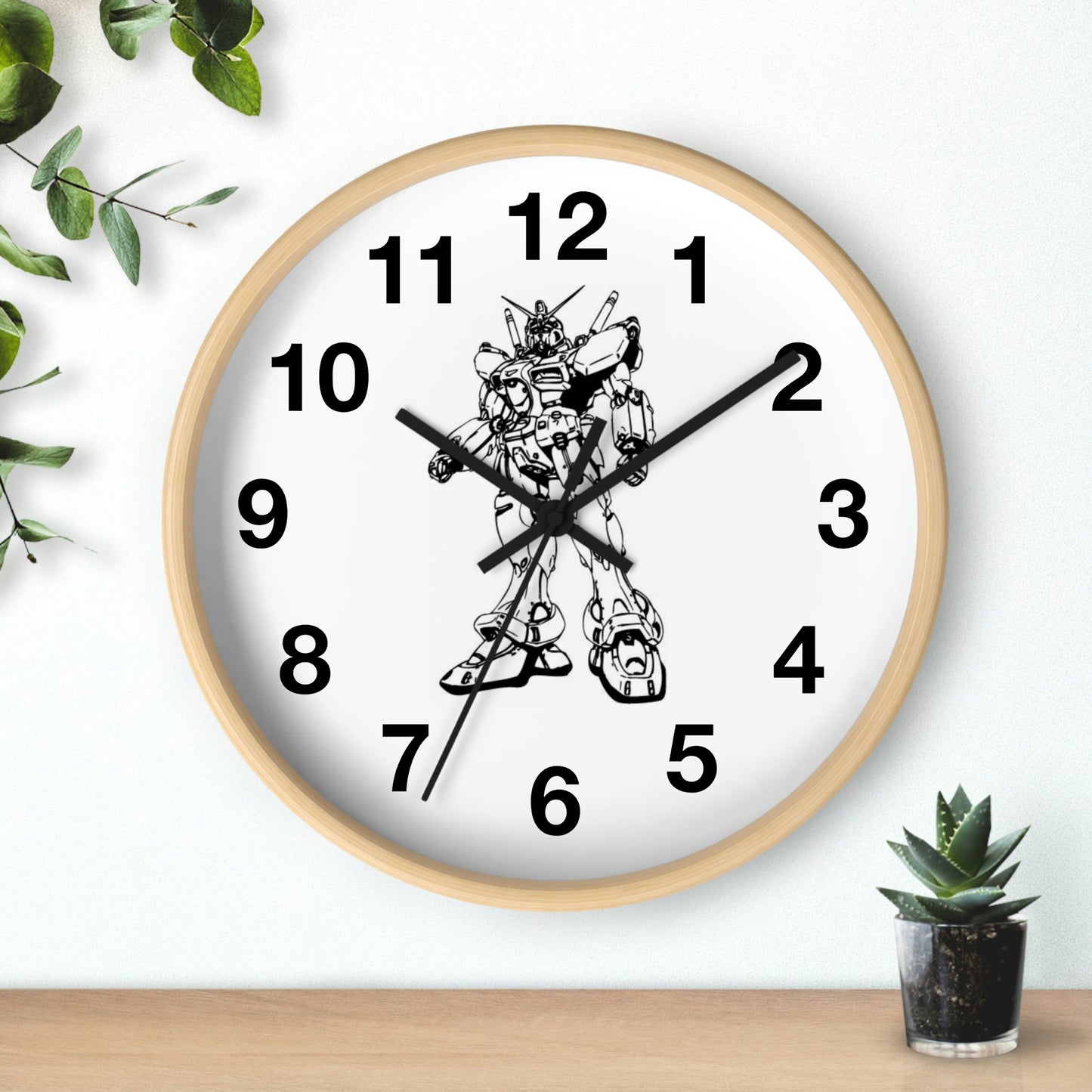 Reloj de pared con diseño de cómic Johny Doomsday. ¡Un fantástico regalo para niños!