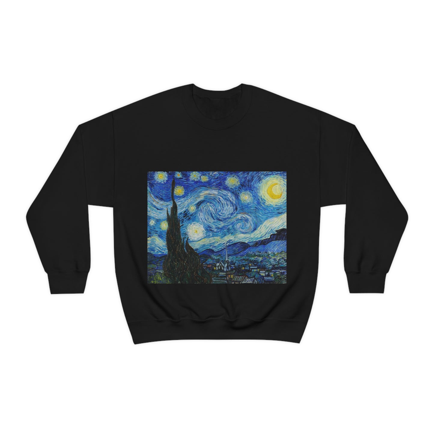 Sudadera de Vincent van Gogh con la noche estrellada Shookie Mookie
