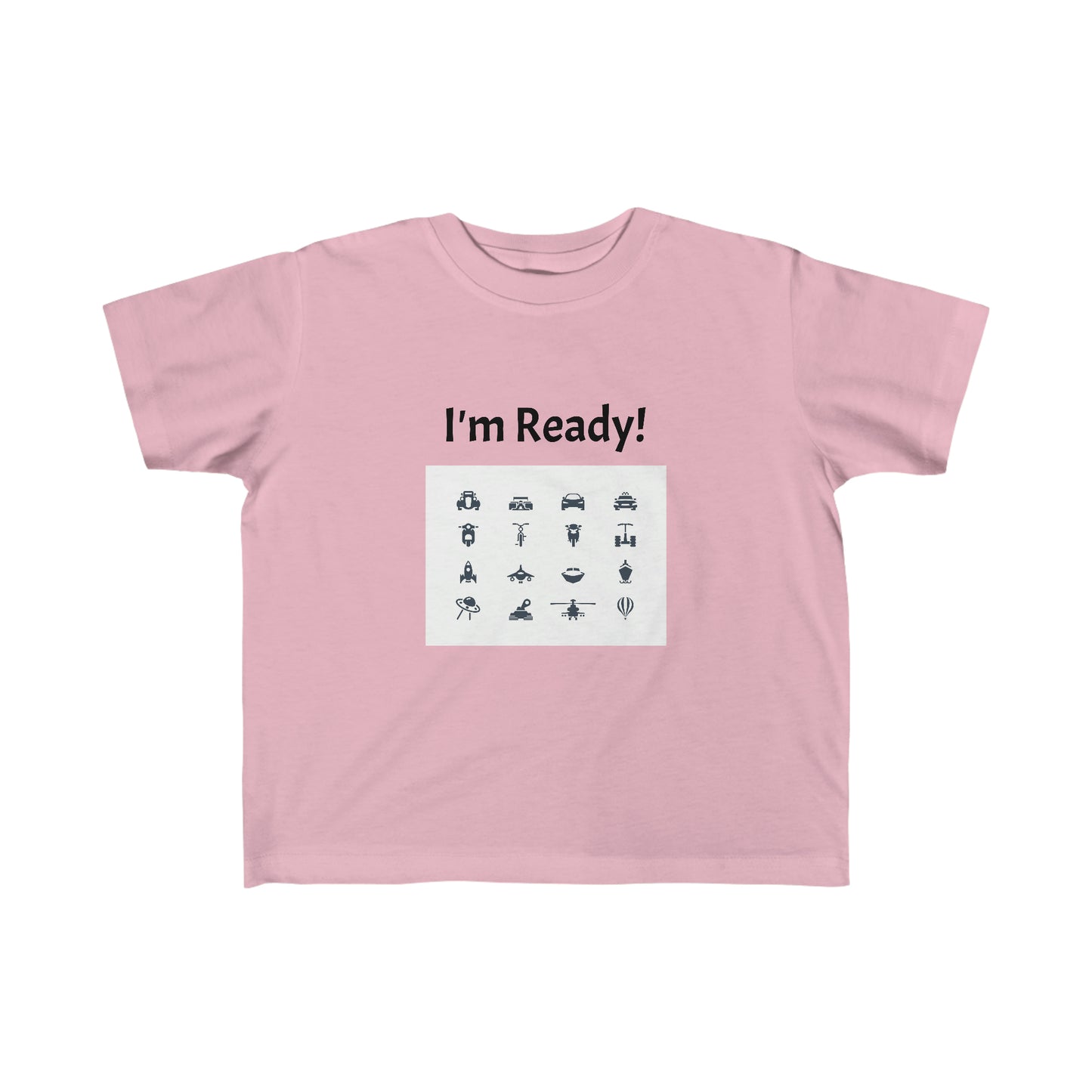 I'm Ready Kid's T-shirt Looking Cute at the Playground School