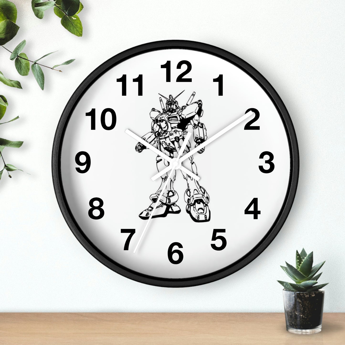 Reloj de pared con diseño de cómic Johny Doomsday. ¡Un fantástico regalo para niños!