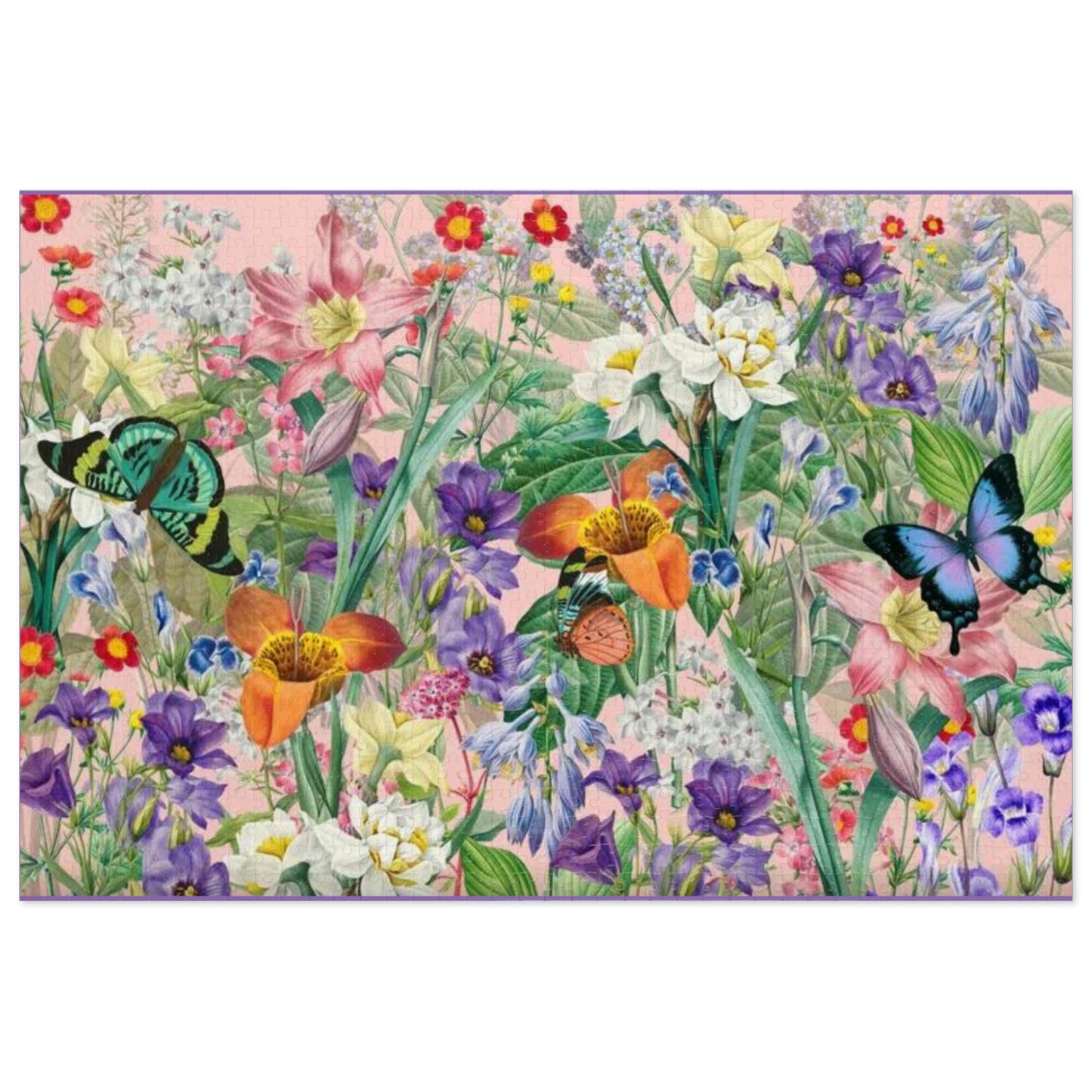 Butterfly Flower Garden Jigsaw Puzzle I Love Games!