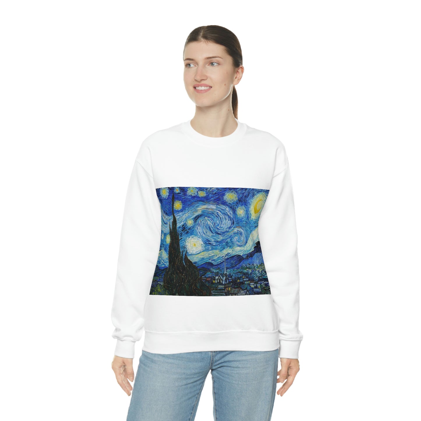 Sudadera de Vincent van Gogh con la noche estrellada Shookie Mookie