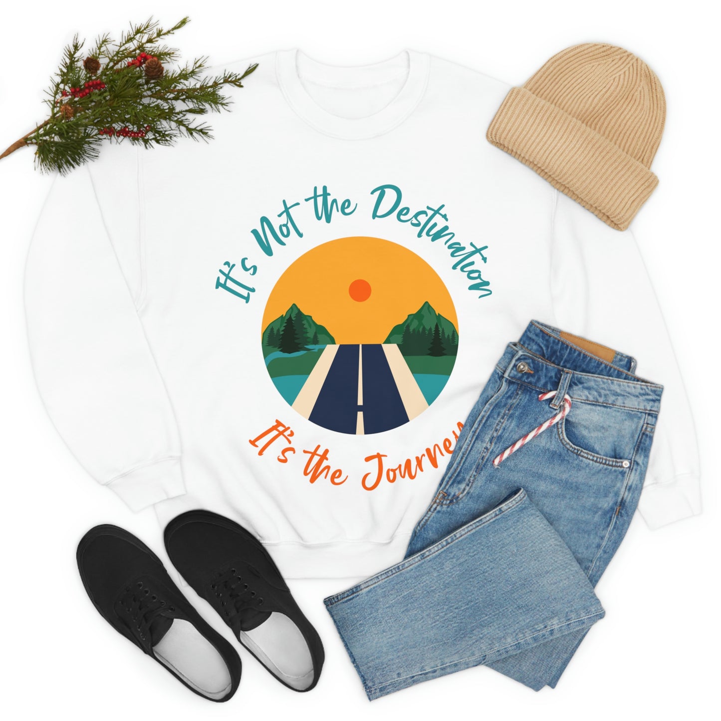 Sweat-shirt ras du cou Destination Journey