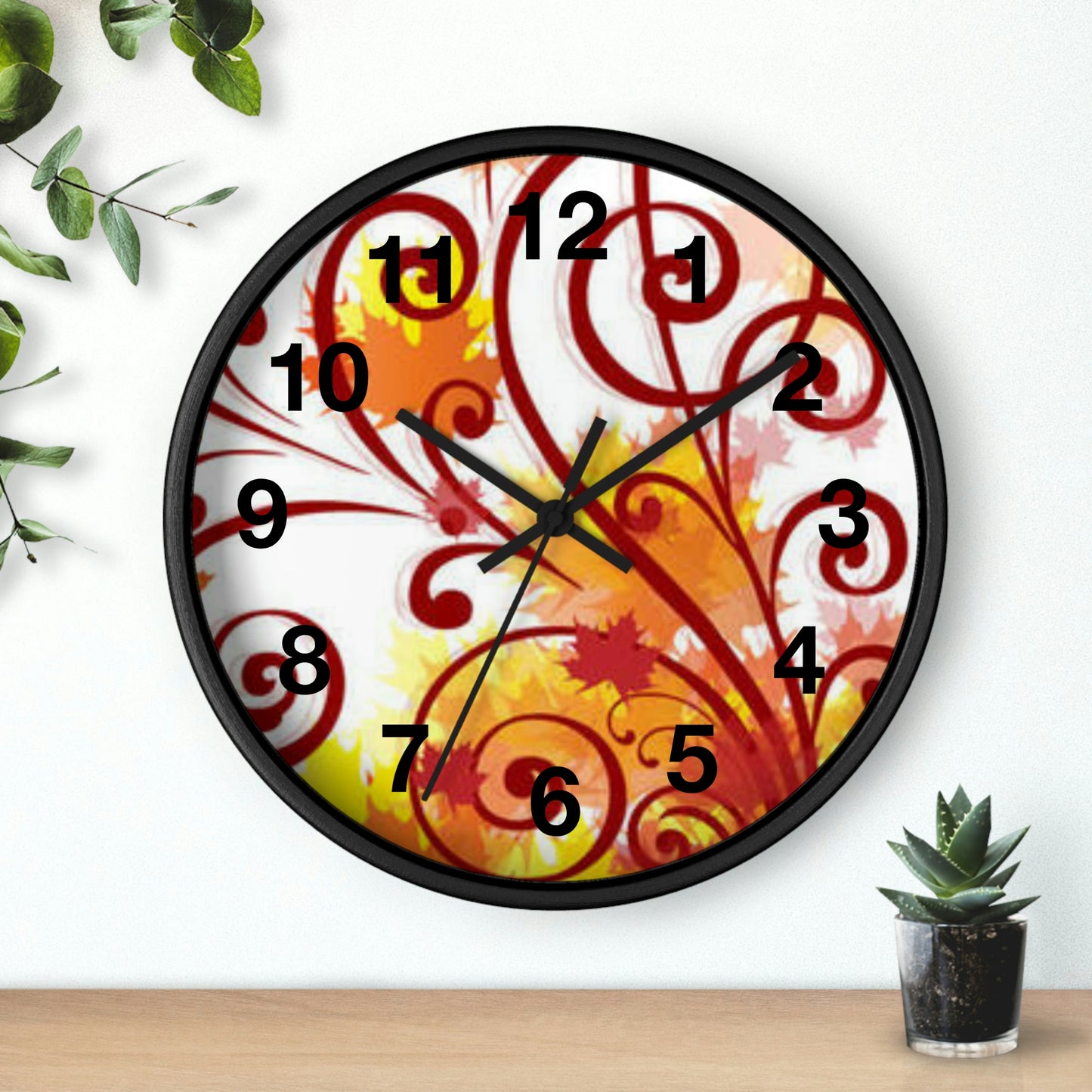 Festive Designs Wall Clock Momma Loves This Clock