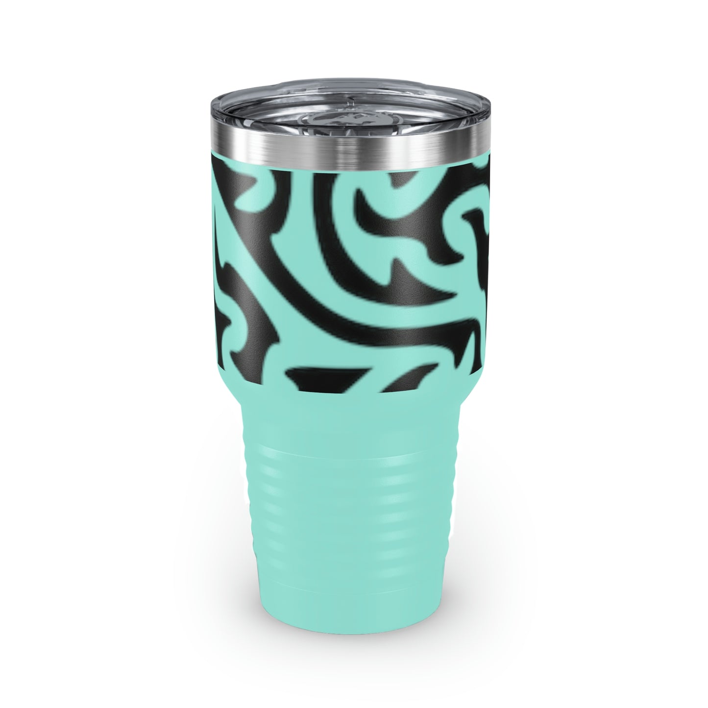 Vaso con cuello redondo y diseño de laberinto, 30 oz, para refrescos, té, agua, jugos, cerveza y vino