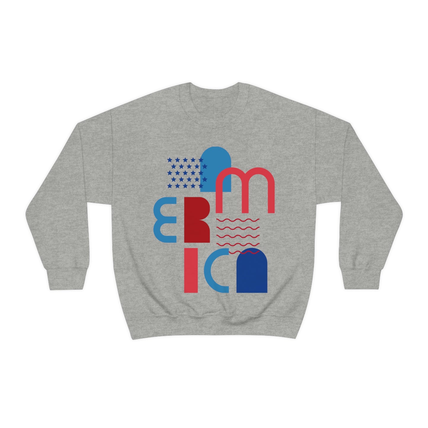 Sweat-shirt ras du cou America, il a l'air fabuleux ! 
