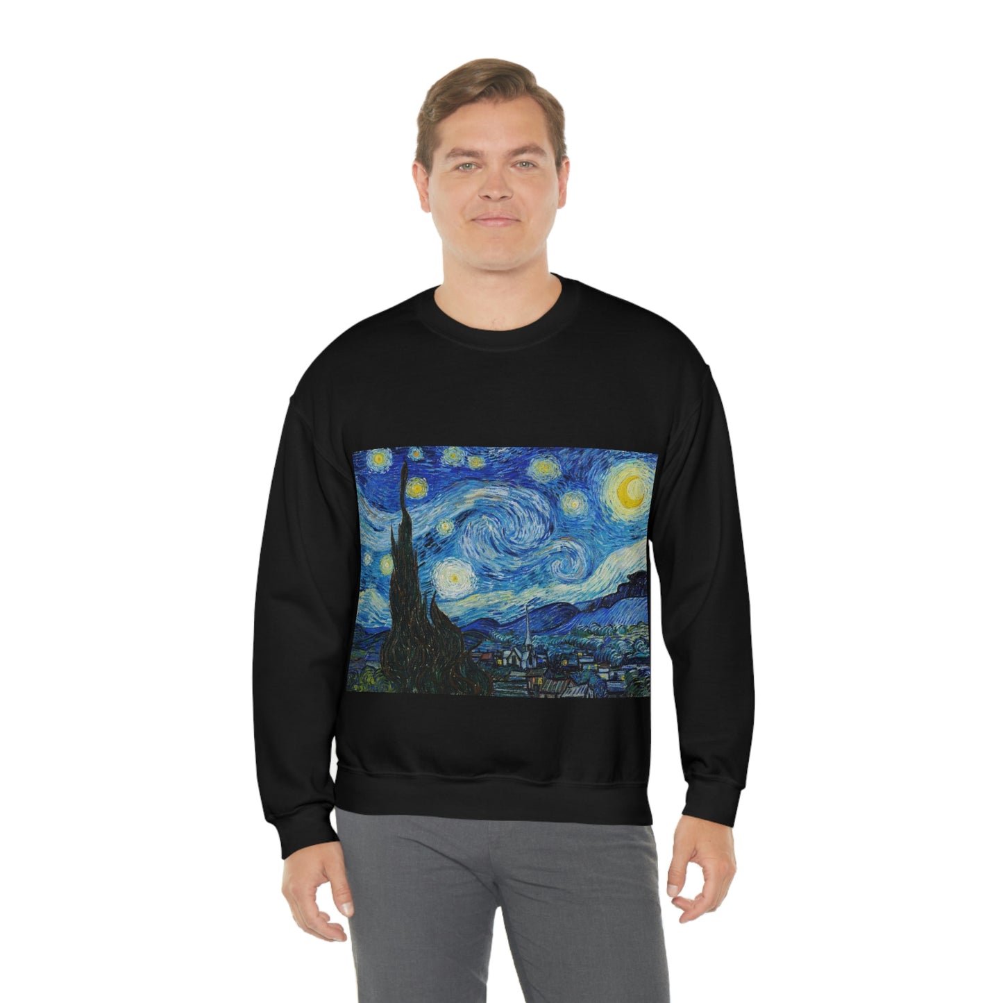 Sudadera de Vincent van Gogh con la noche estrellada Shookie Mookie