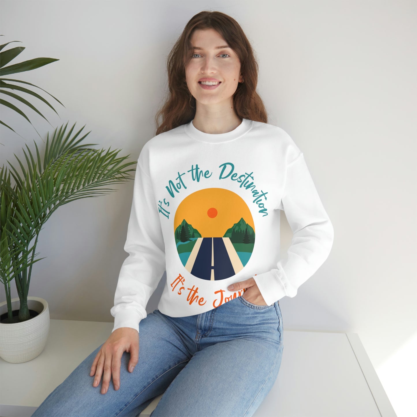 Sweat-shirt ras du cou Destination Journey