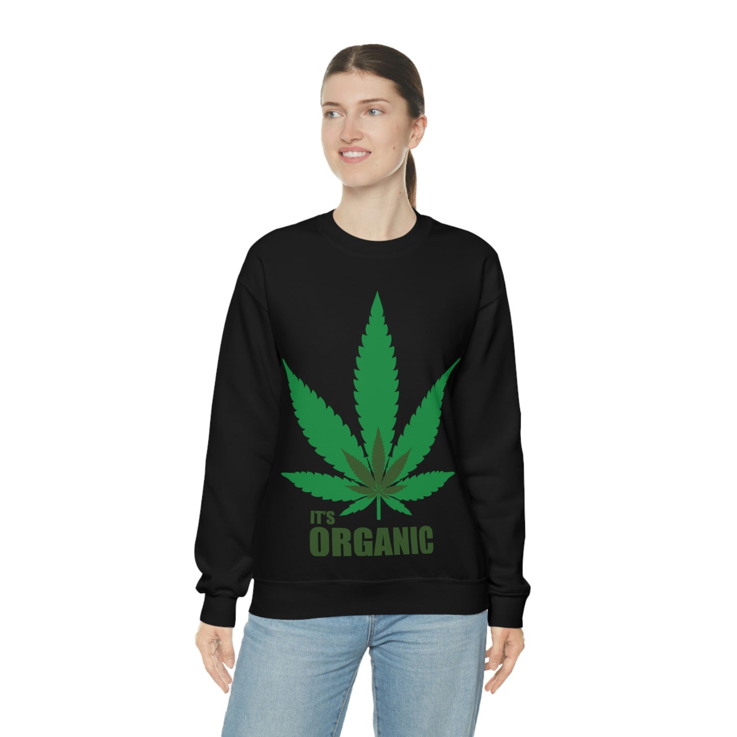 Sudadera Es Hoja Verde Orgánica ¡Vamos a una fiesta!