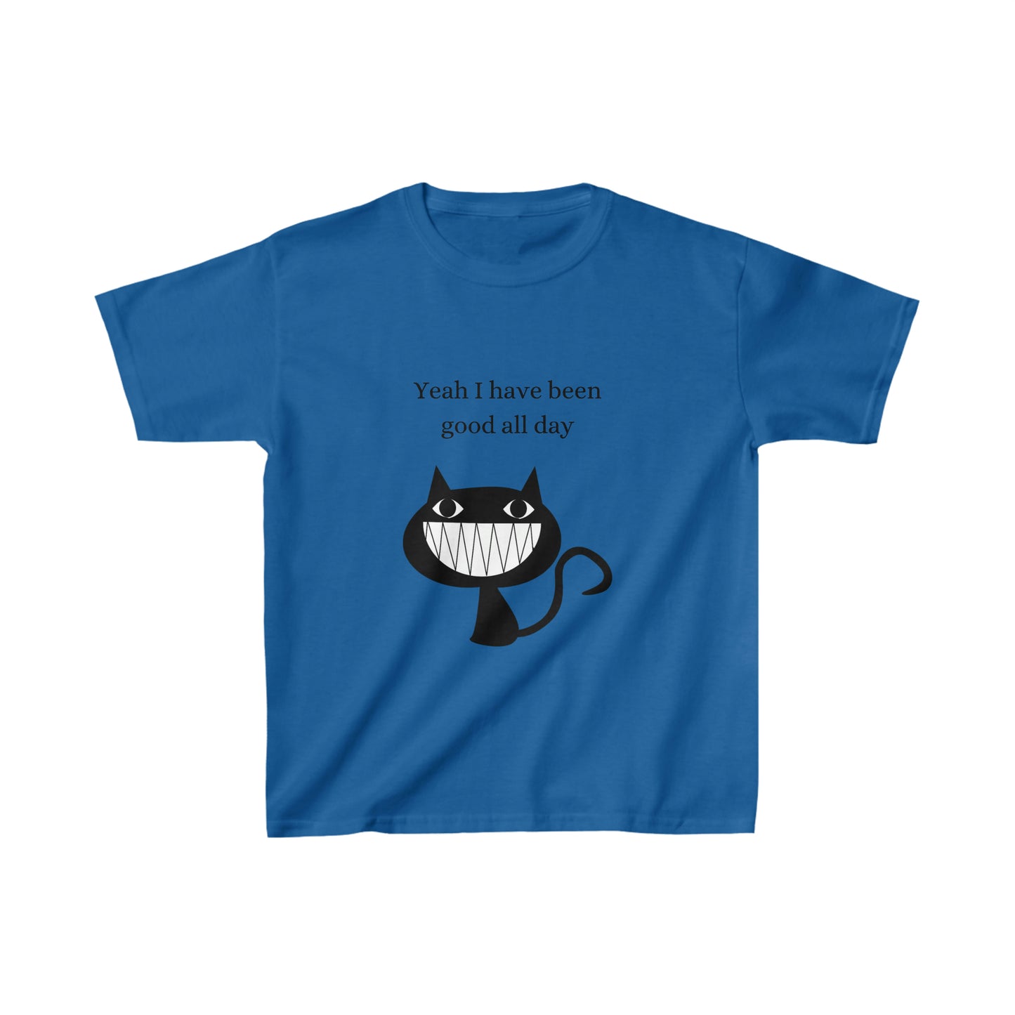 Camiseta juvenil Black Cat ¡GUAU! ¡Me encanta esta camiseta!