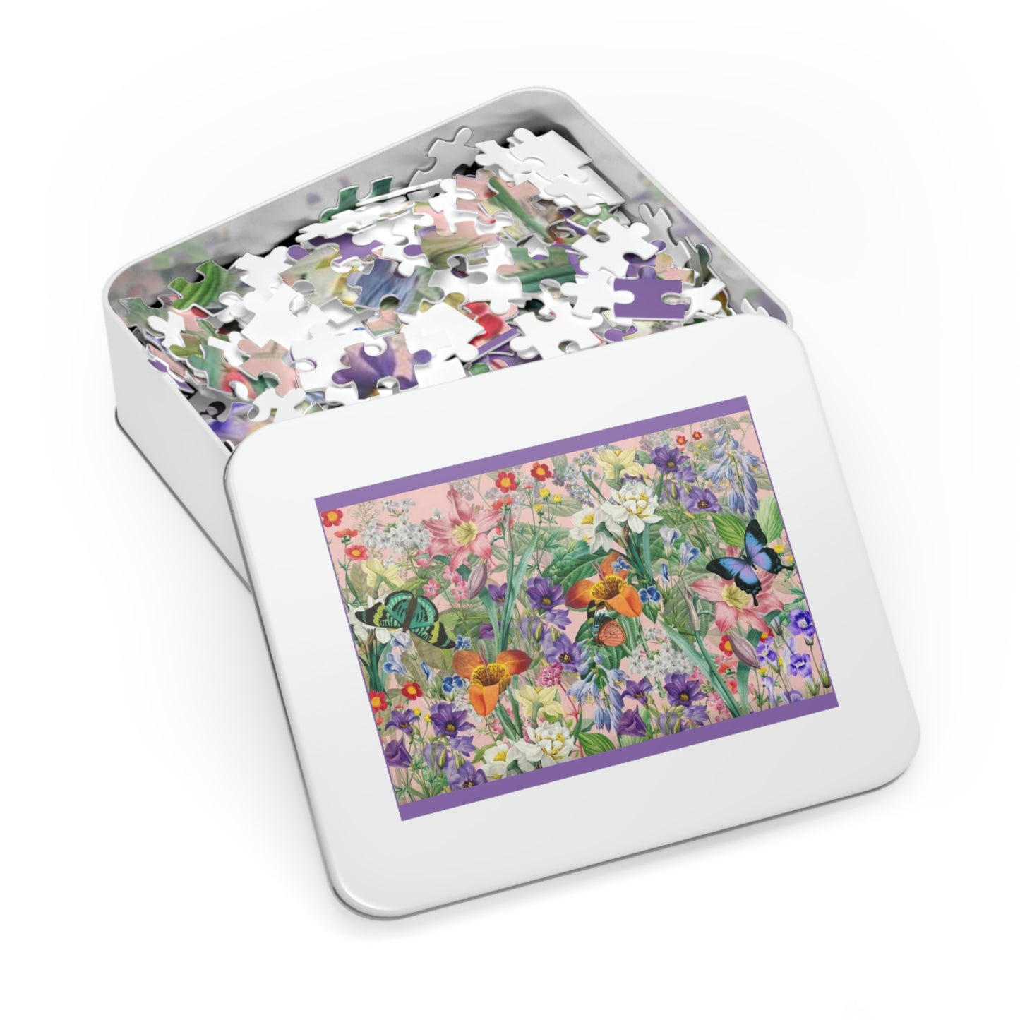 Butterfly Flower Garden Jigsaw Puzzle I Love Games!