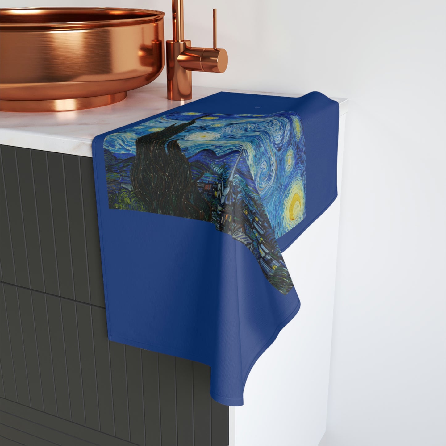 The Starry Night (1889) Vincent van Gogh Hand Towel Great Gift!
