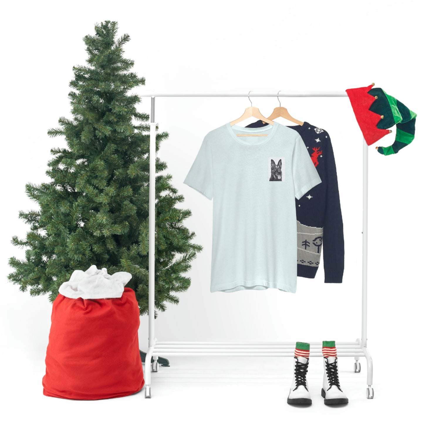 Sleep with Dogs you will get fleas Unisex Jersey Short Sleeve T-shirt GIFT