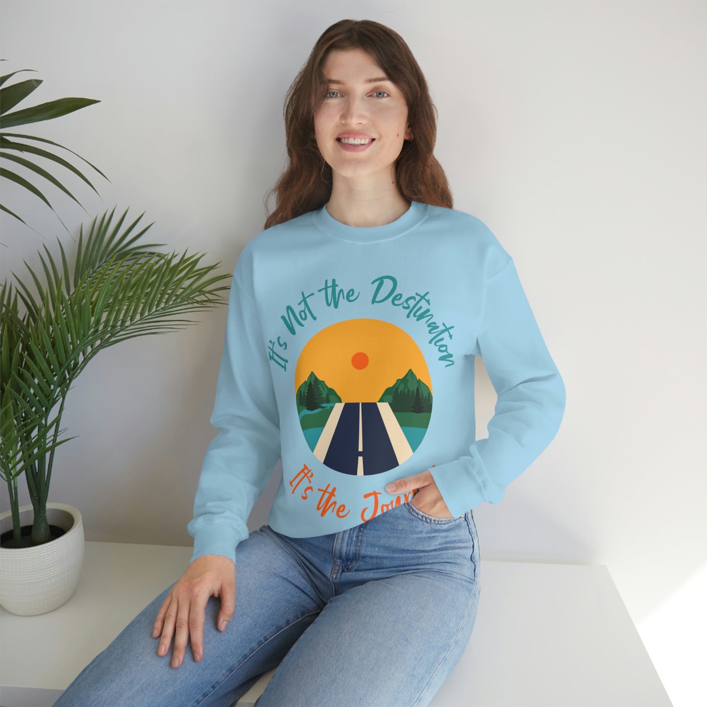 Sweat-shirt ras du cou Destination Journey