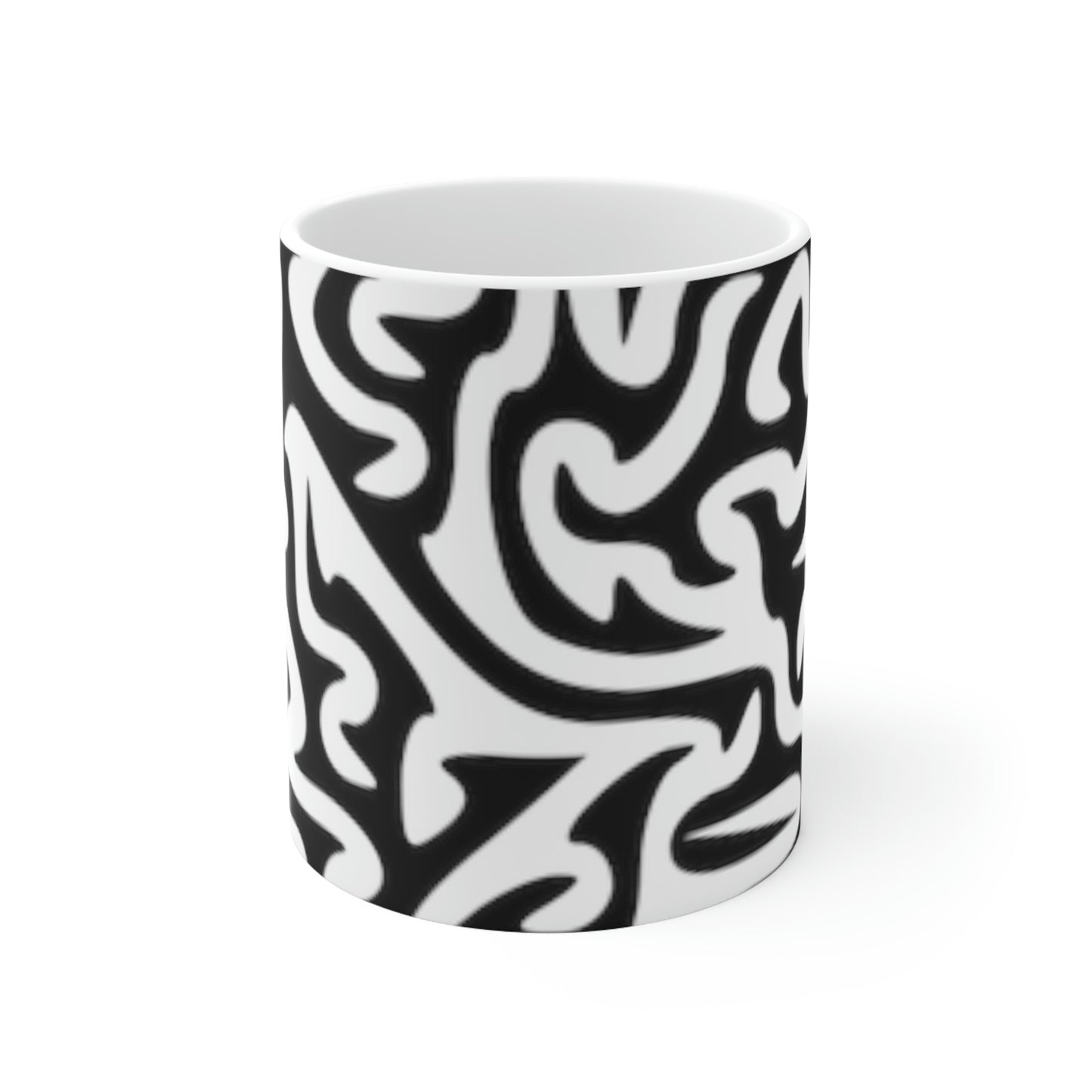 Black and White Maze. Holds 11 Oz. Price: $15.00. Custom Artwork. Unique Whimsical Flare. Vivid Colors. Great to use every day of the year. Use in cold and hot weather. Take to work, while traveling in vehicle, yard work, or relaxing. Fill cup of with water, soda, juice, tea, ice cream, soup or peach cobbler.