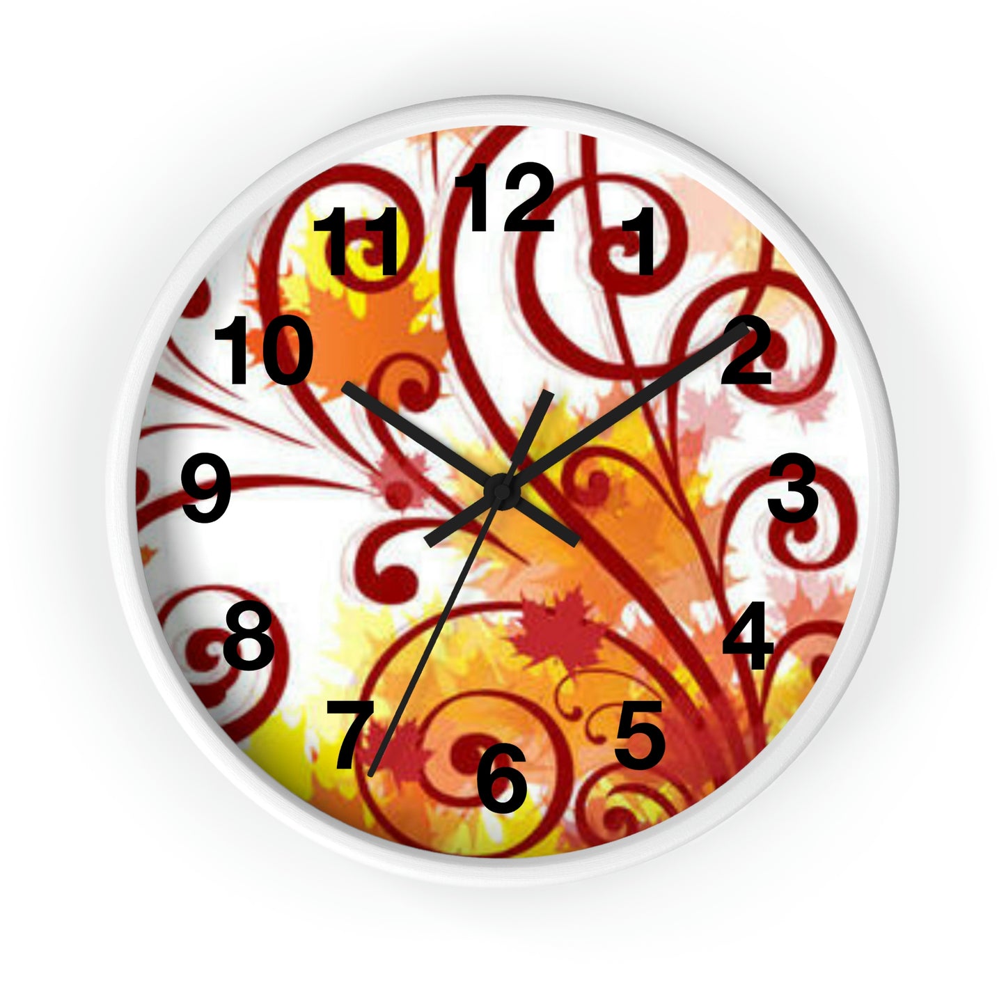 Festive Designs Wall Clock Momma Loves This Clock