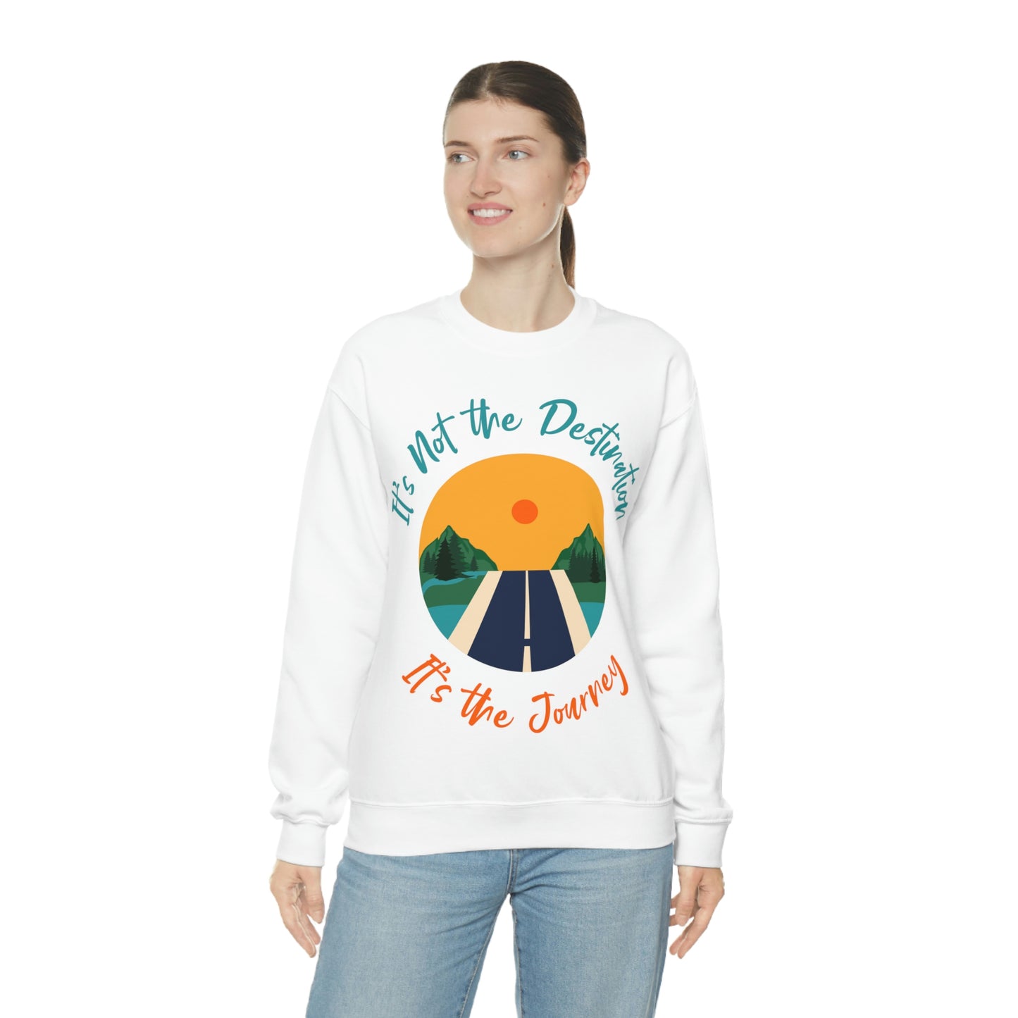 Sweat-shirt ras du cou Destination Journey