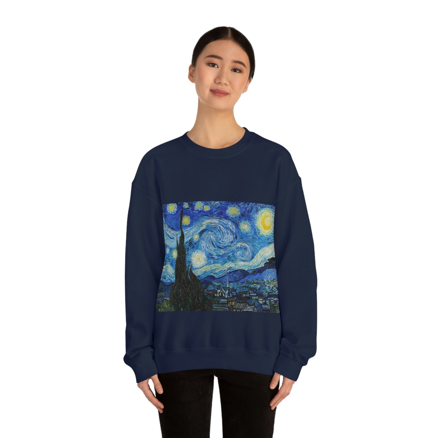 Sudadera de Vincent van Gogh con la noche estrellada Shookie Mookie