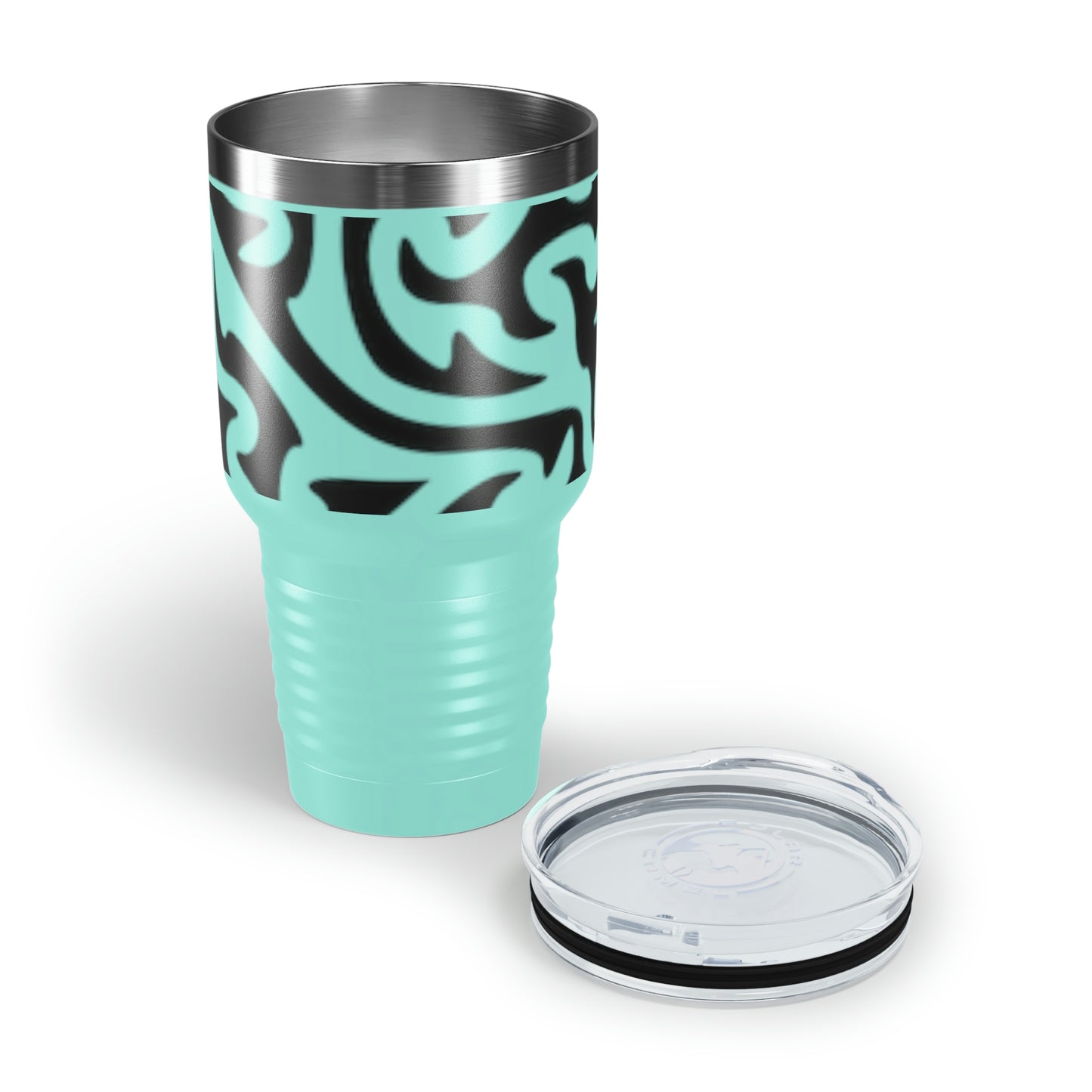 Vaso con cuello redondo y diseño de laberinto, 30 oz, para refrescos, té, agua, jugos, cerveza y vino