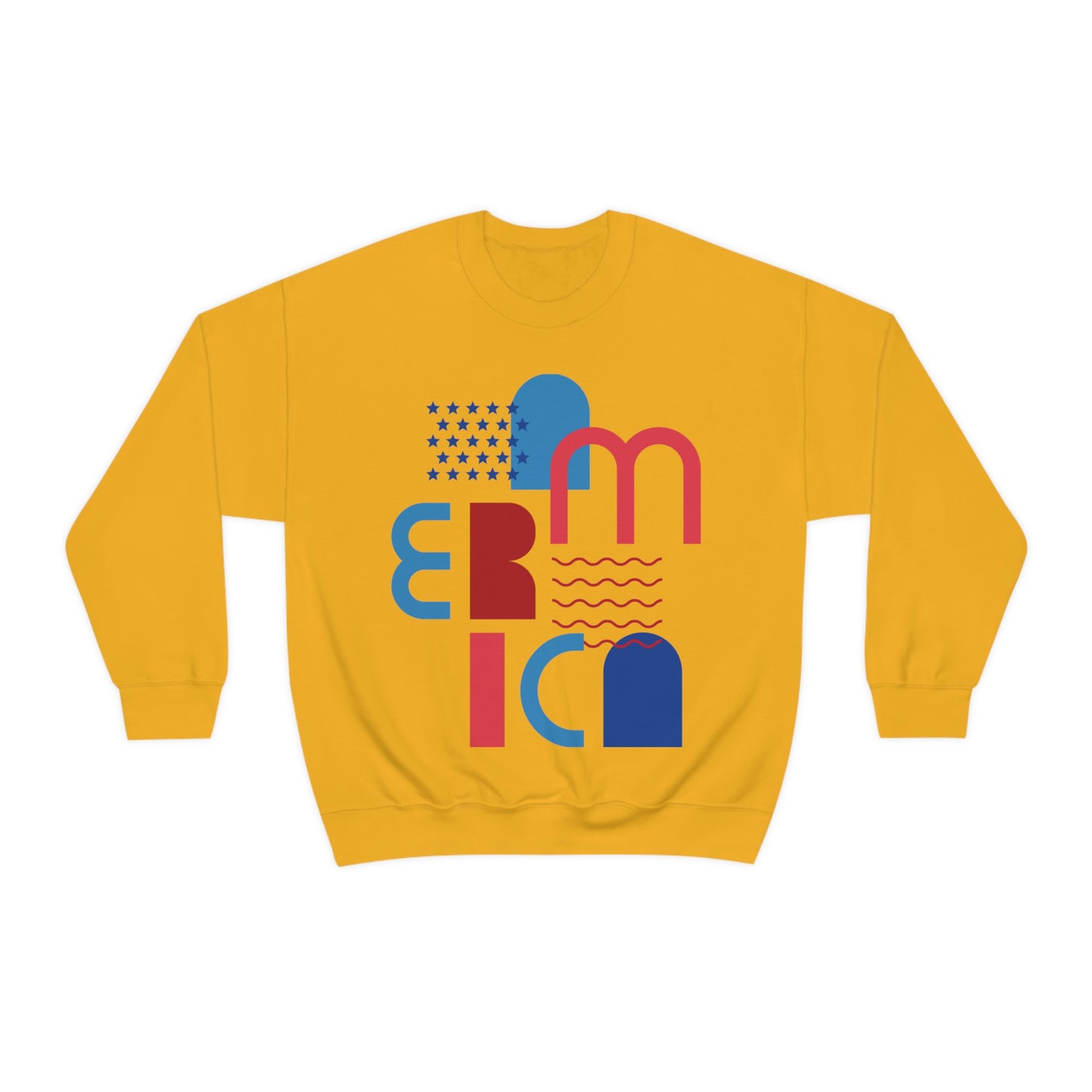 Sweat-shirt ras du cou America, il a l'air fabuleux ! 